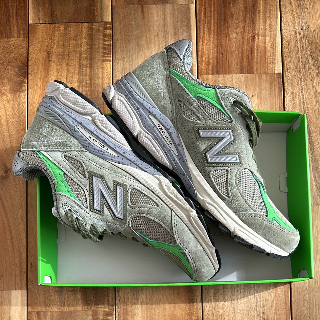 Patta × New Balance 990V3 Keep Your Family Close "Olive"
