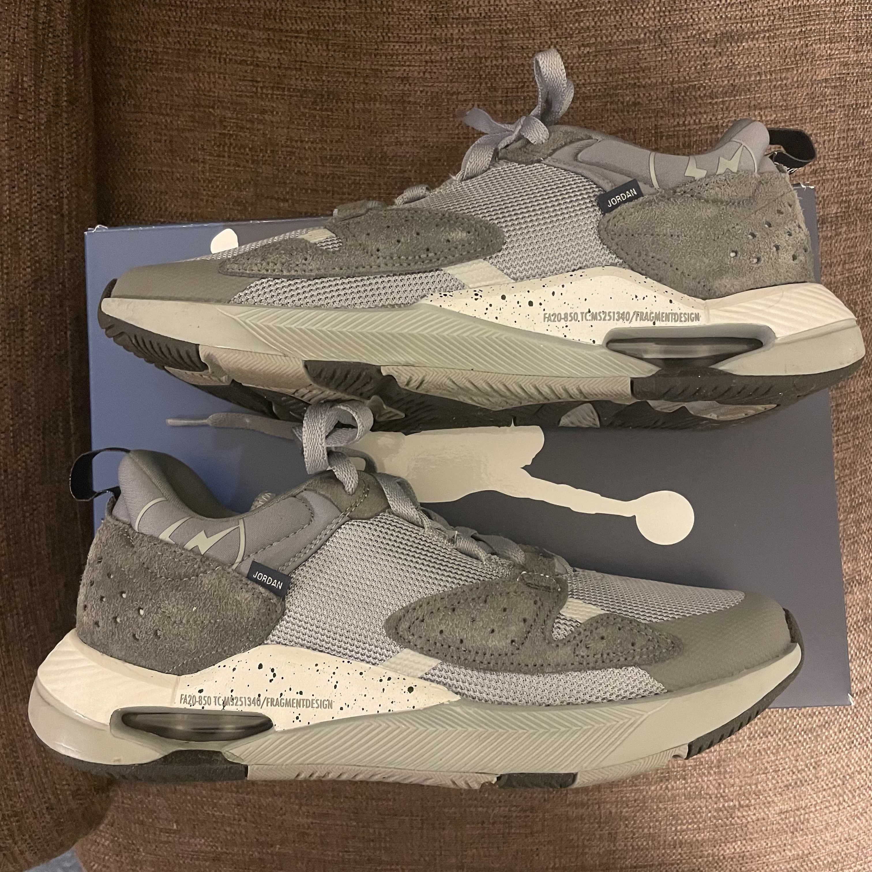 FRAGMENT × JORDAN AIR CADENCE PARTICLE GREY