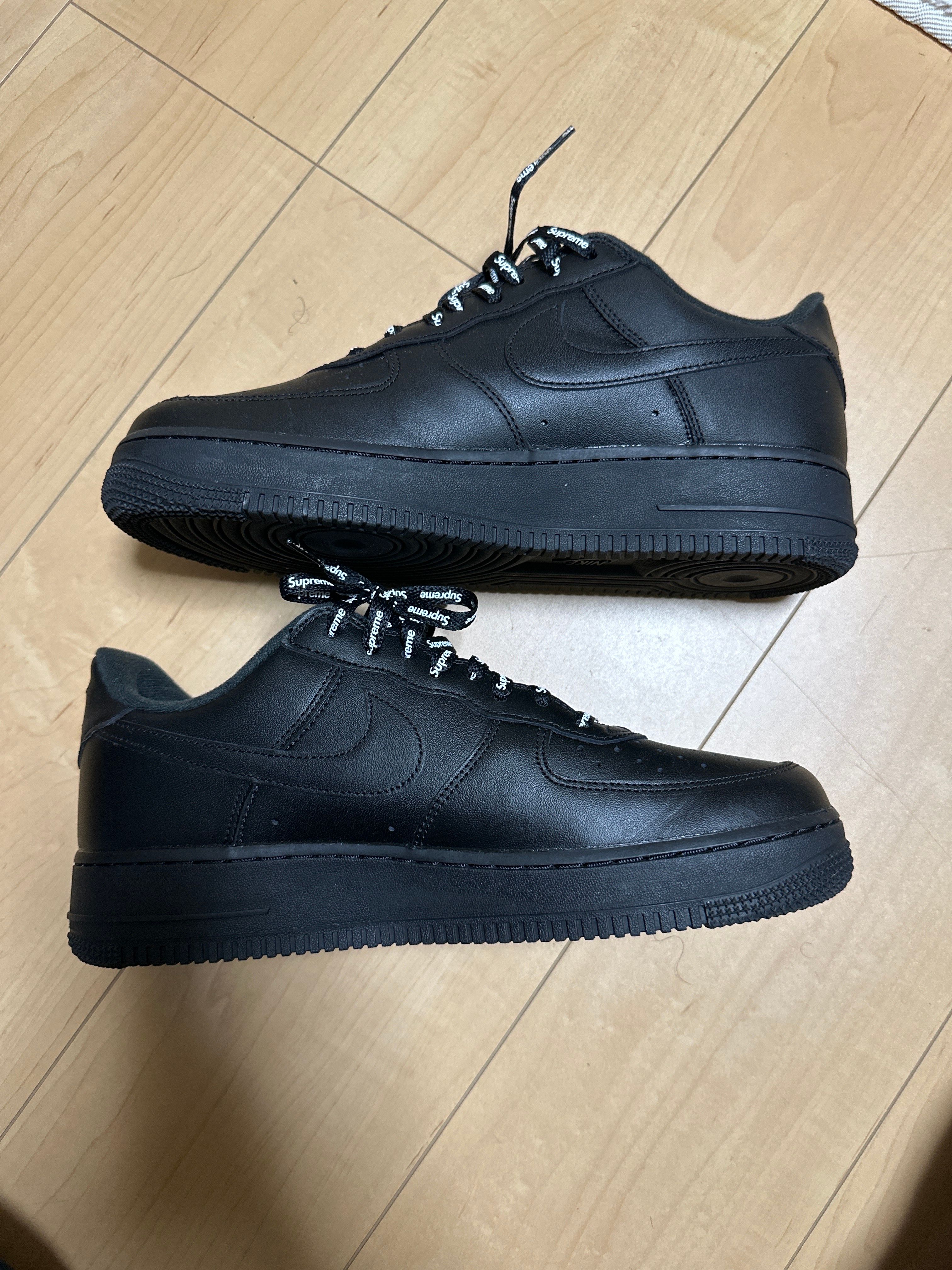 Supreme × Nike Air Force 1 Low "Black"
