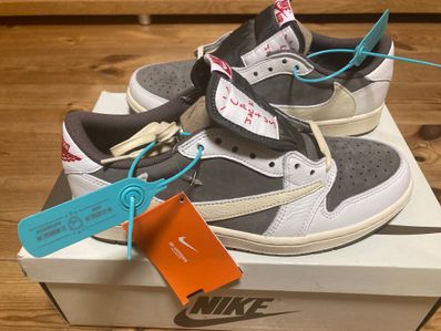 Travis Scott × Nike Air Jordan 1 Low OG SP "Reverse Mocha/Sail and Ridgerock"