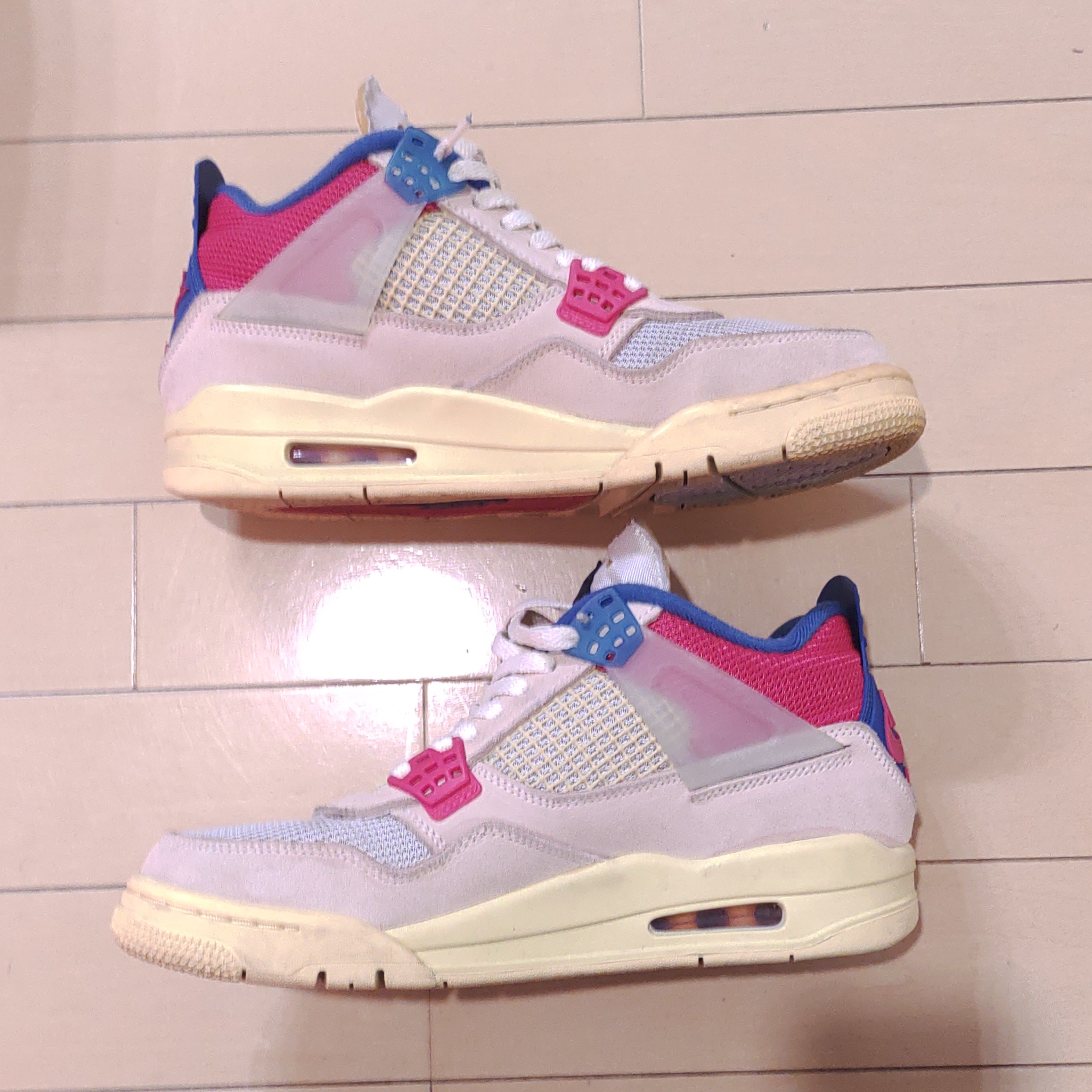 UNION × Nike Air Jordan 4 SP "Guava Ice/Light Fusion Red"