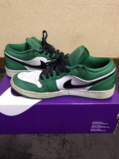 Nike Air Jordan 1 Low "Pine Green/White"