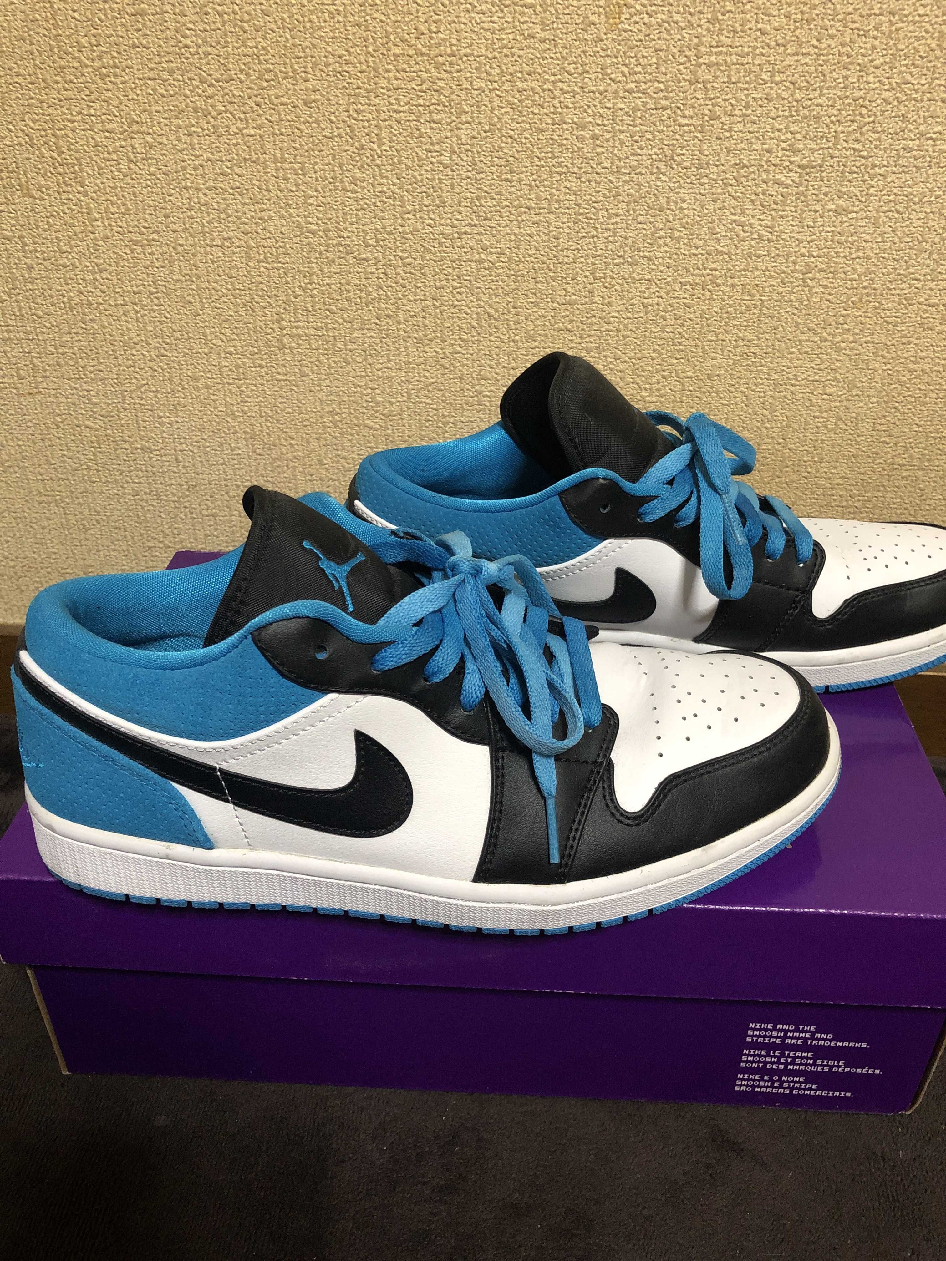 Nike Air Jordan 1 Low SE "Black/Laser Blue/White"