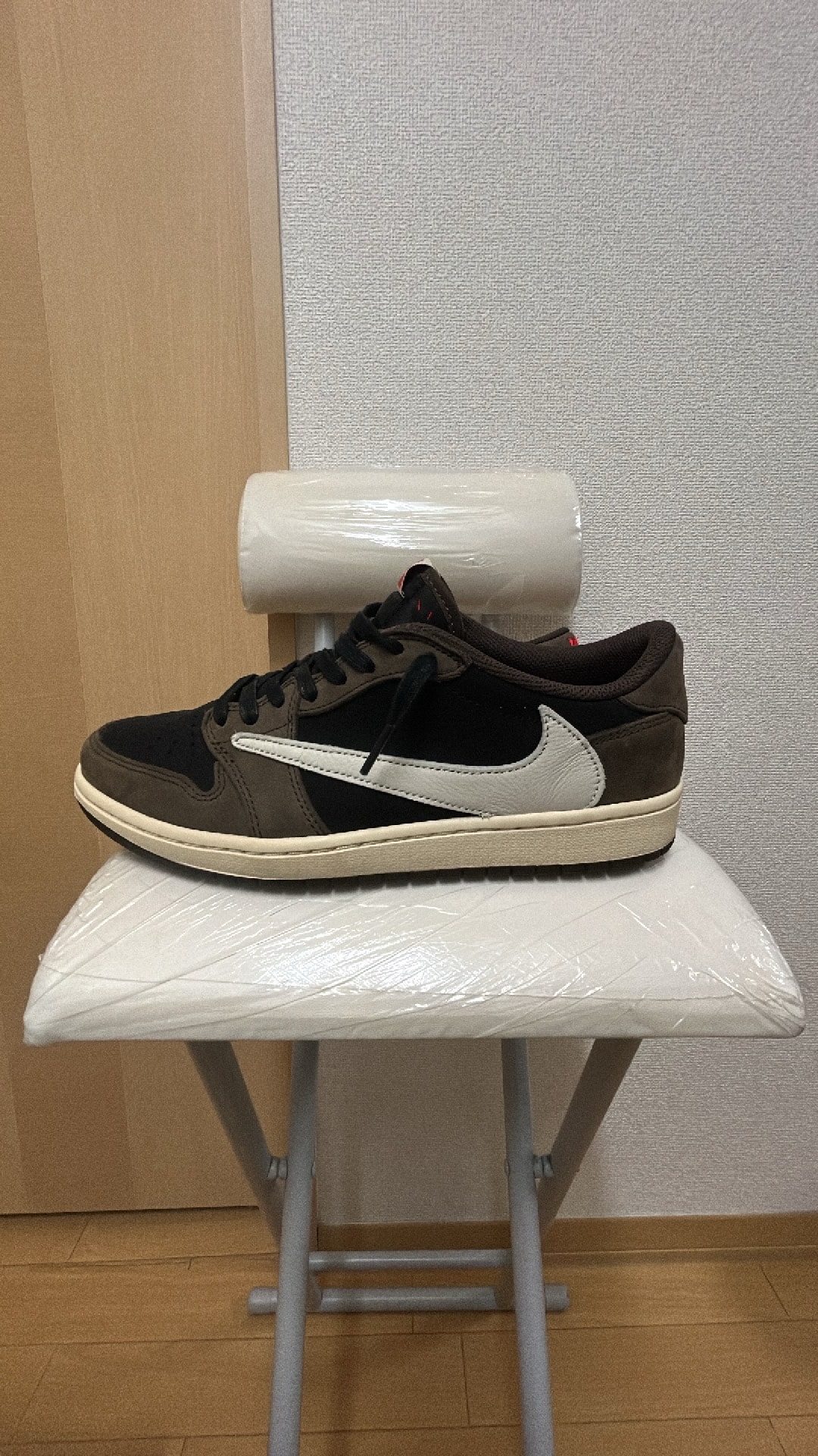 Travis Scott × Nike Air Jordan 1 Low OG SP-T "Black/Dark Mocha"