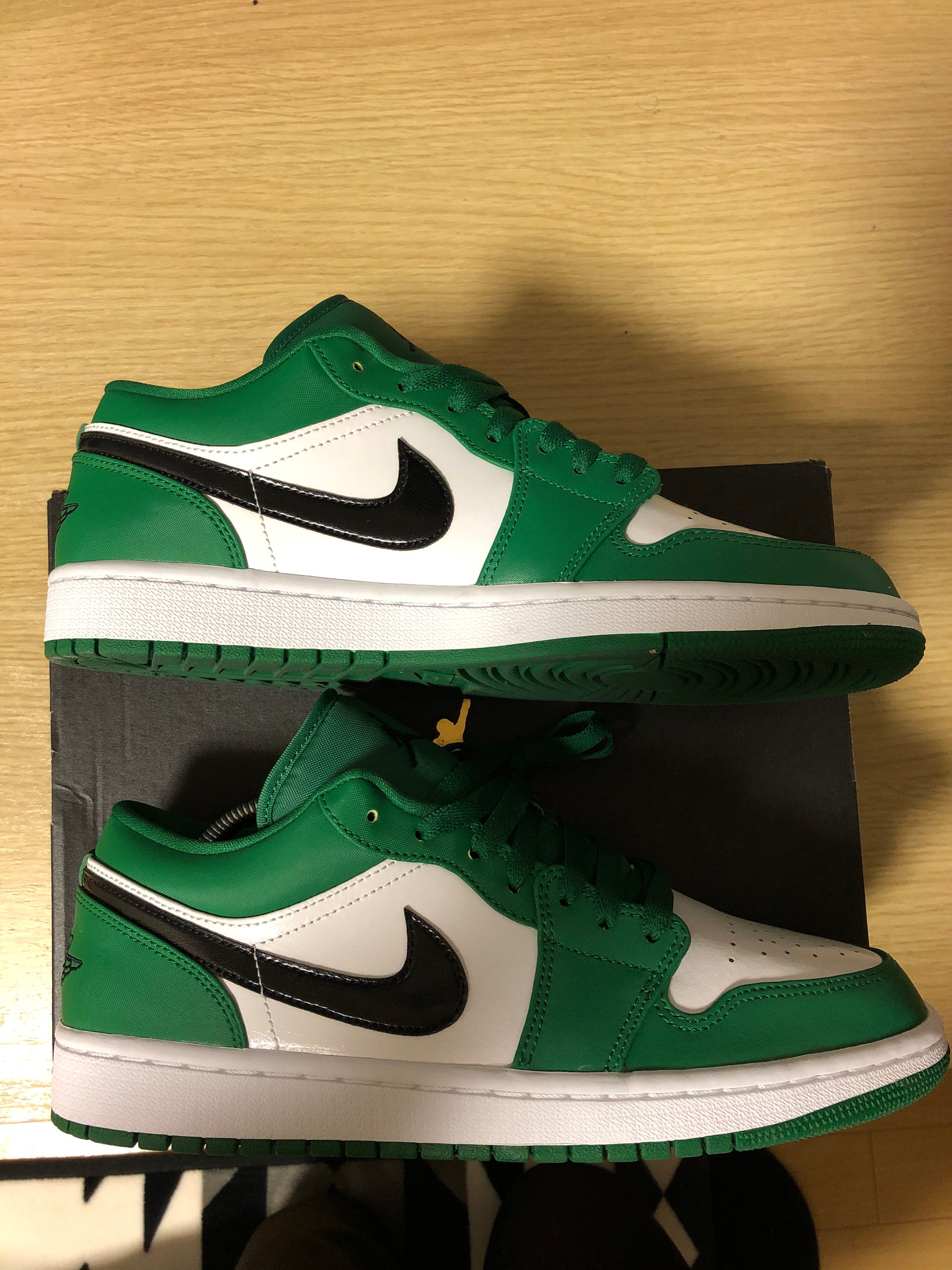 NIKE AIR JORDAN 1 LOW "PINE GREEN/WHITE"