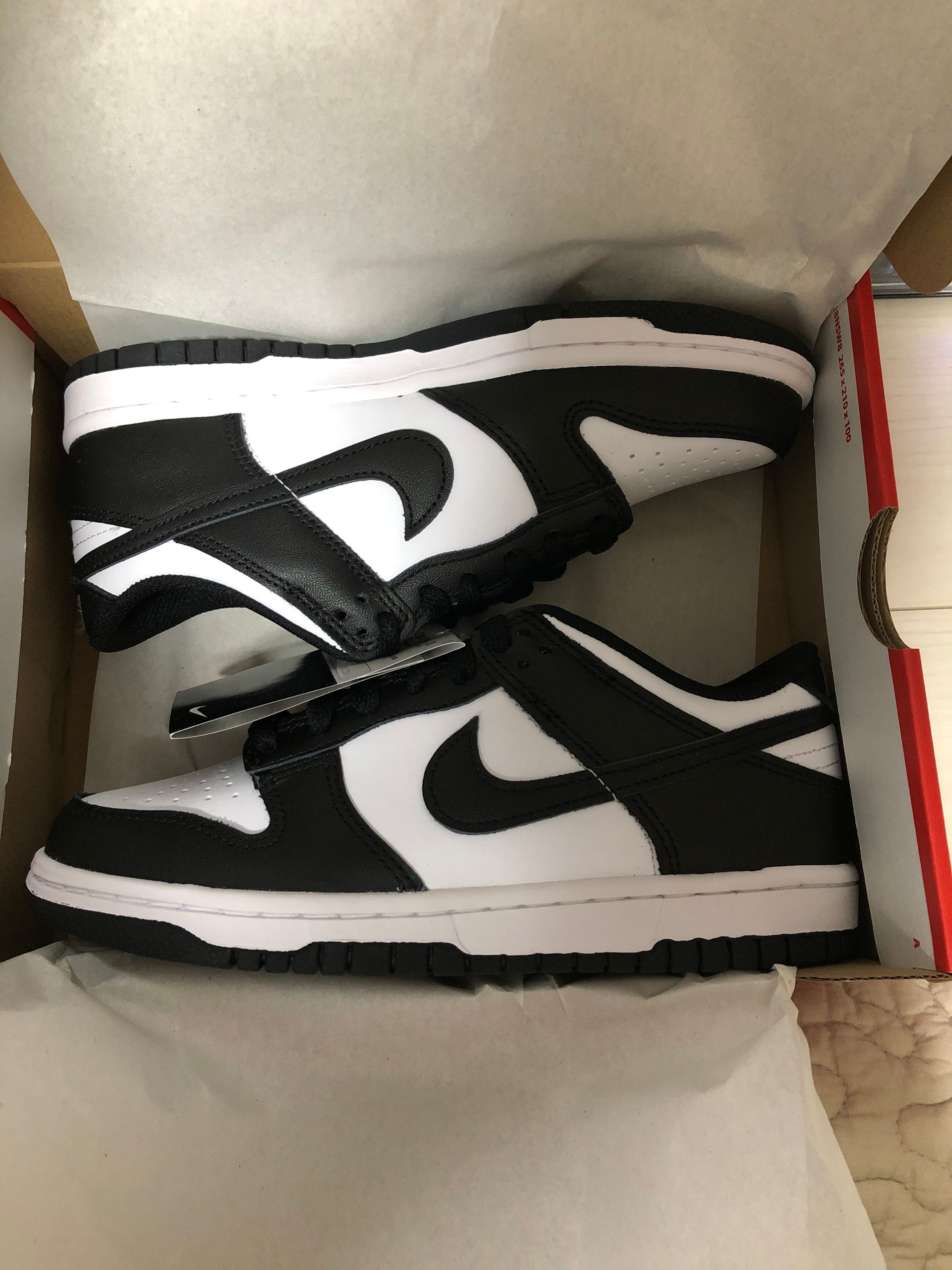 Nike GS Dunk Low "White/Black"