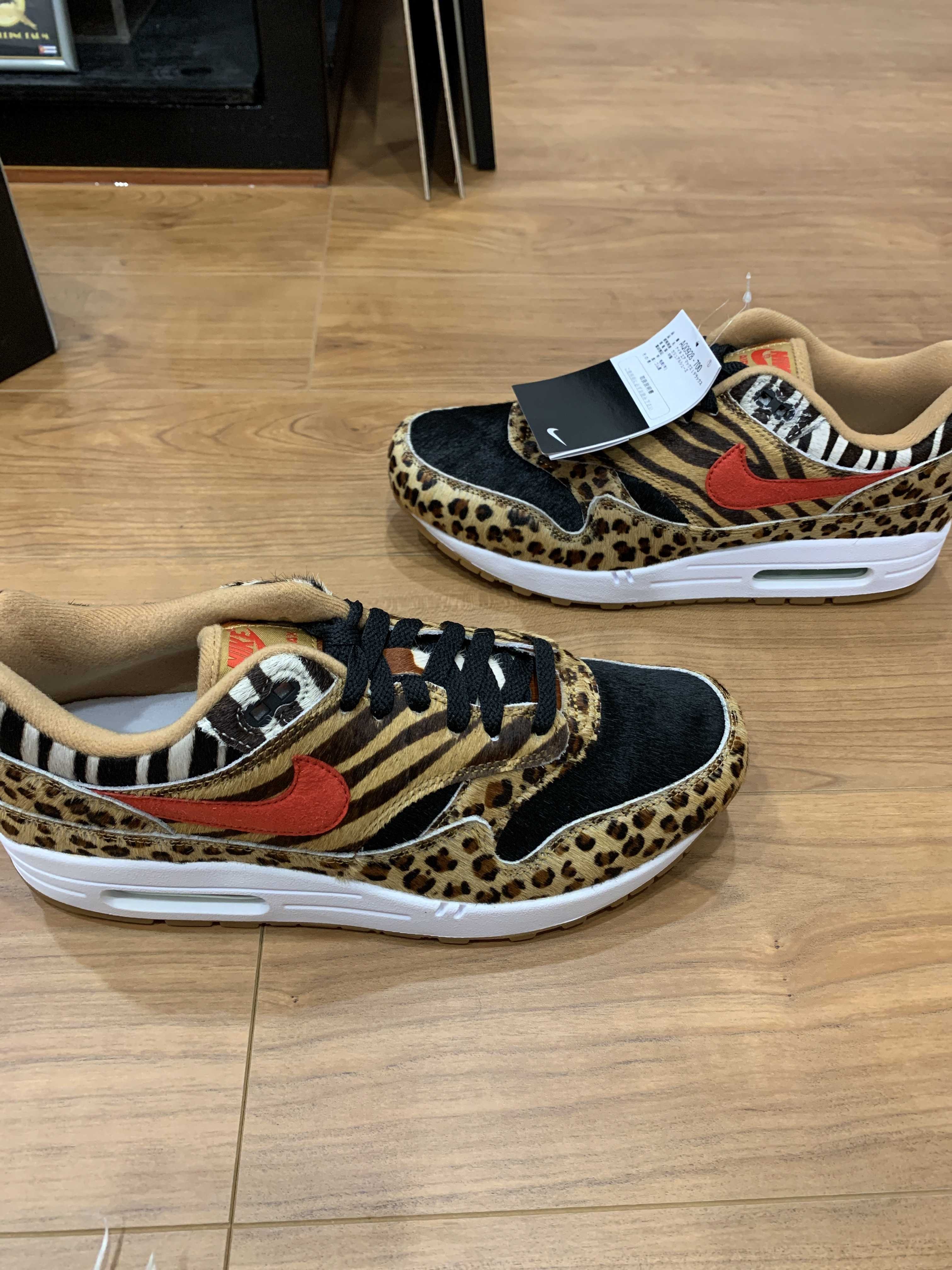 atmos × Nike Air Max 1 DLX "Animal Pack/Safari"