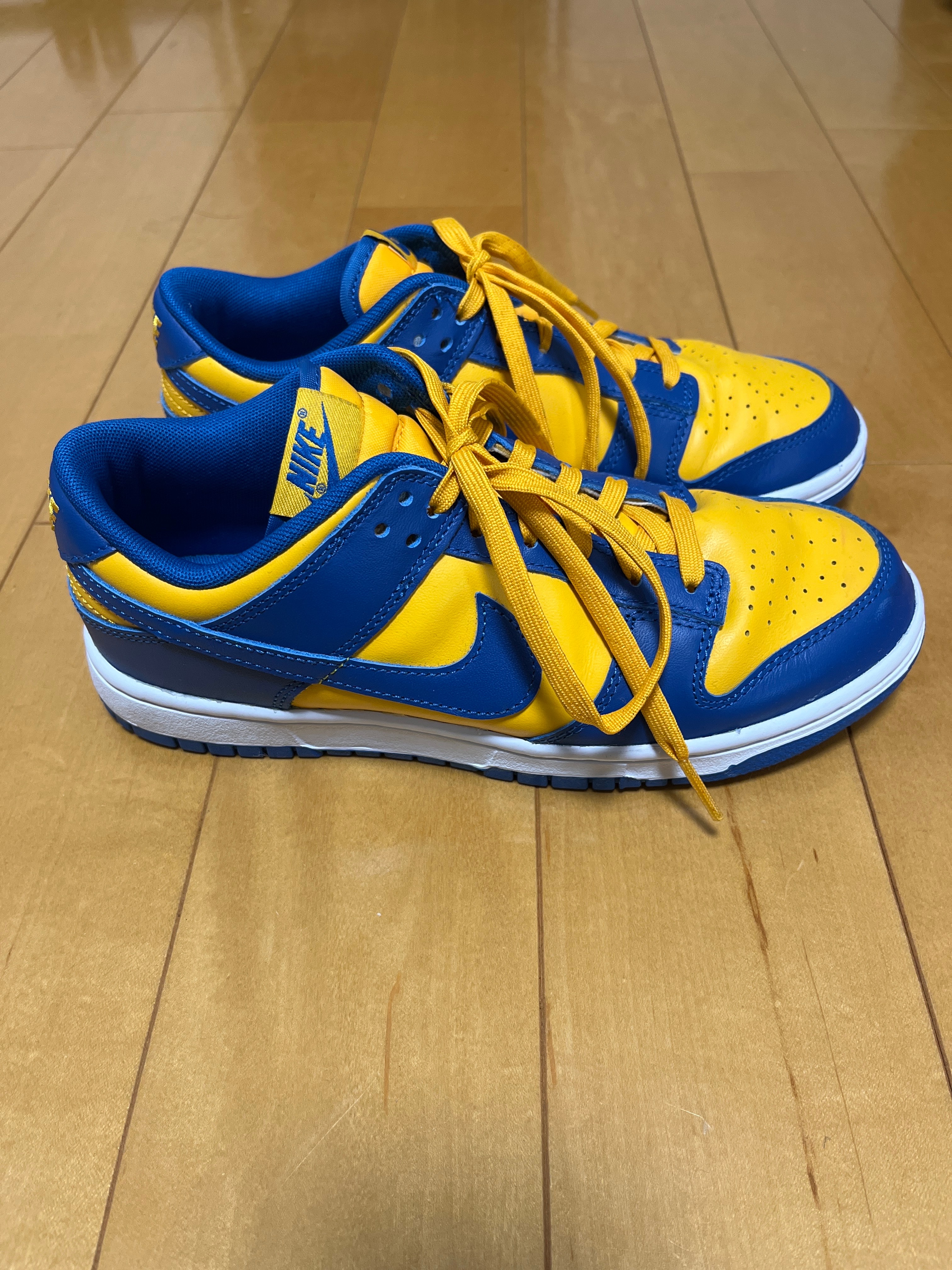 Nike Dunk Low "Blue Jay and University Gold"