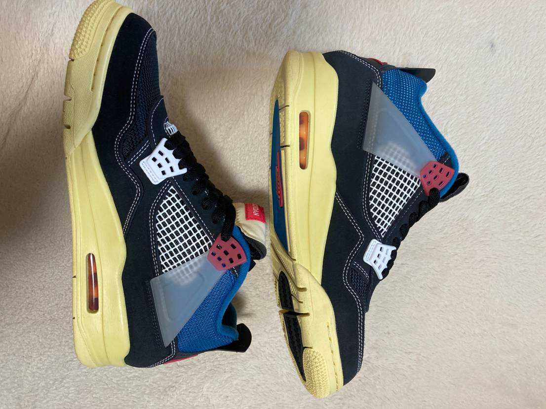 UNION × Nike Air Jordan 4 "Off Noir"
