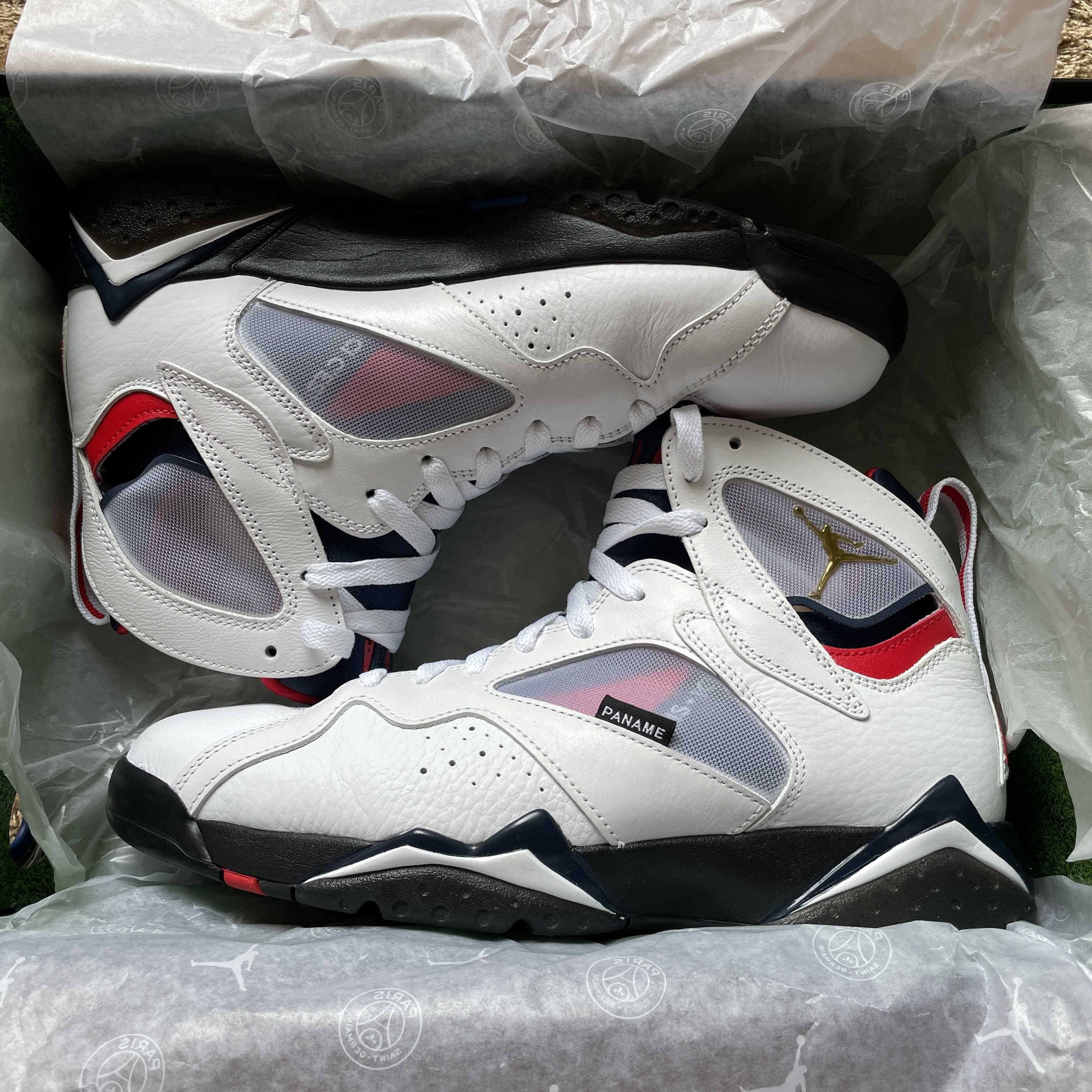 PSG × NIKE AIR JORDAN 7 RETRO "White"
