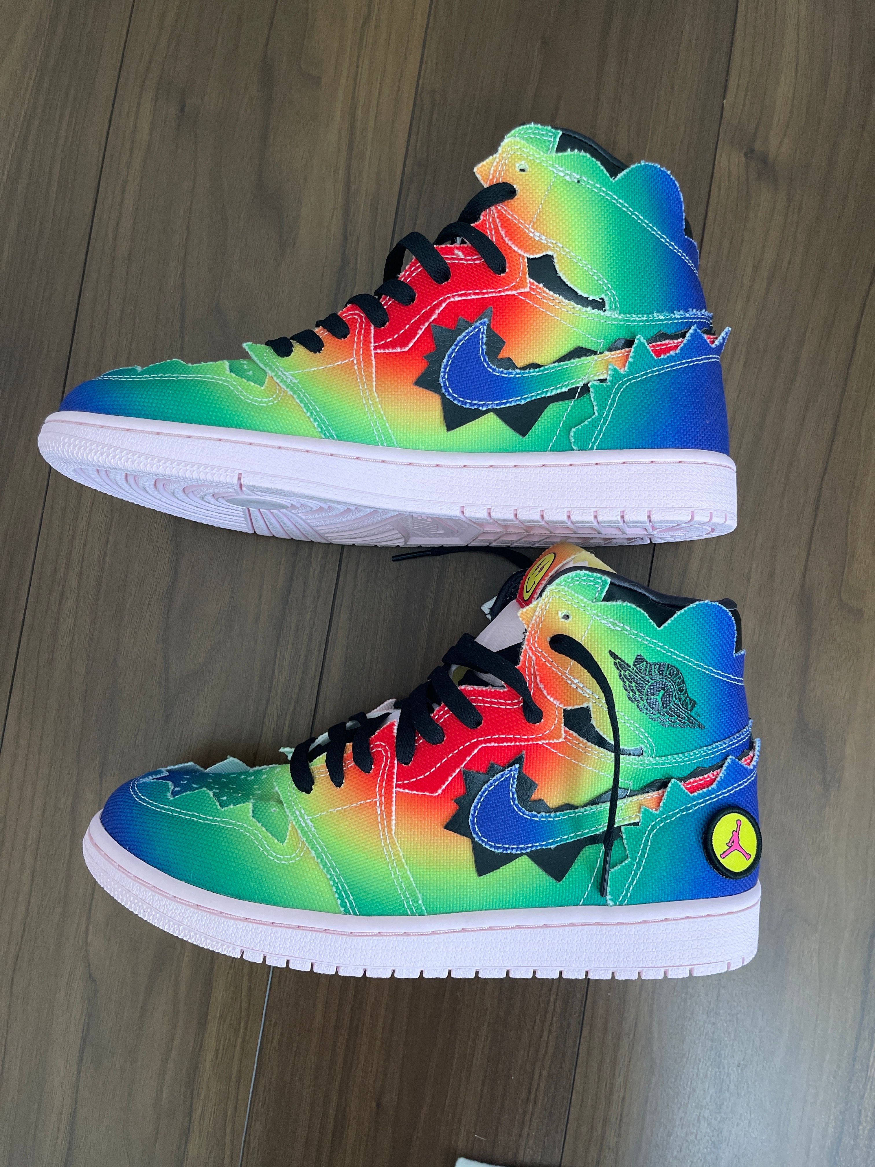 J Balvin × Nike Air Jordan 1 High OG "Rainbow"