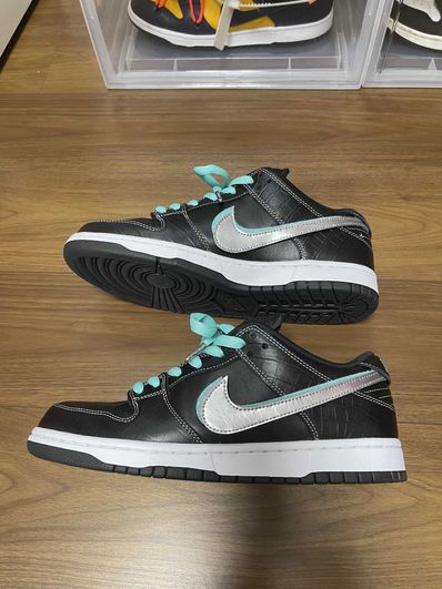 Diamond Supply Co. × Nike SB Dunk Low Pro "Black"