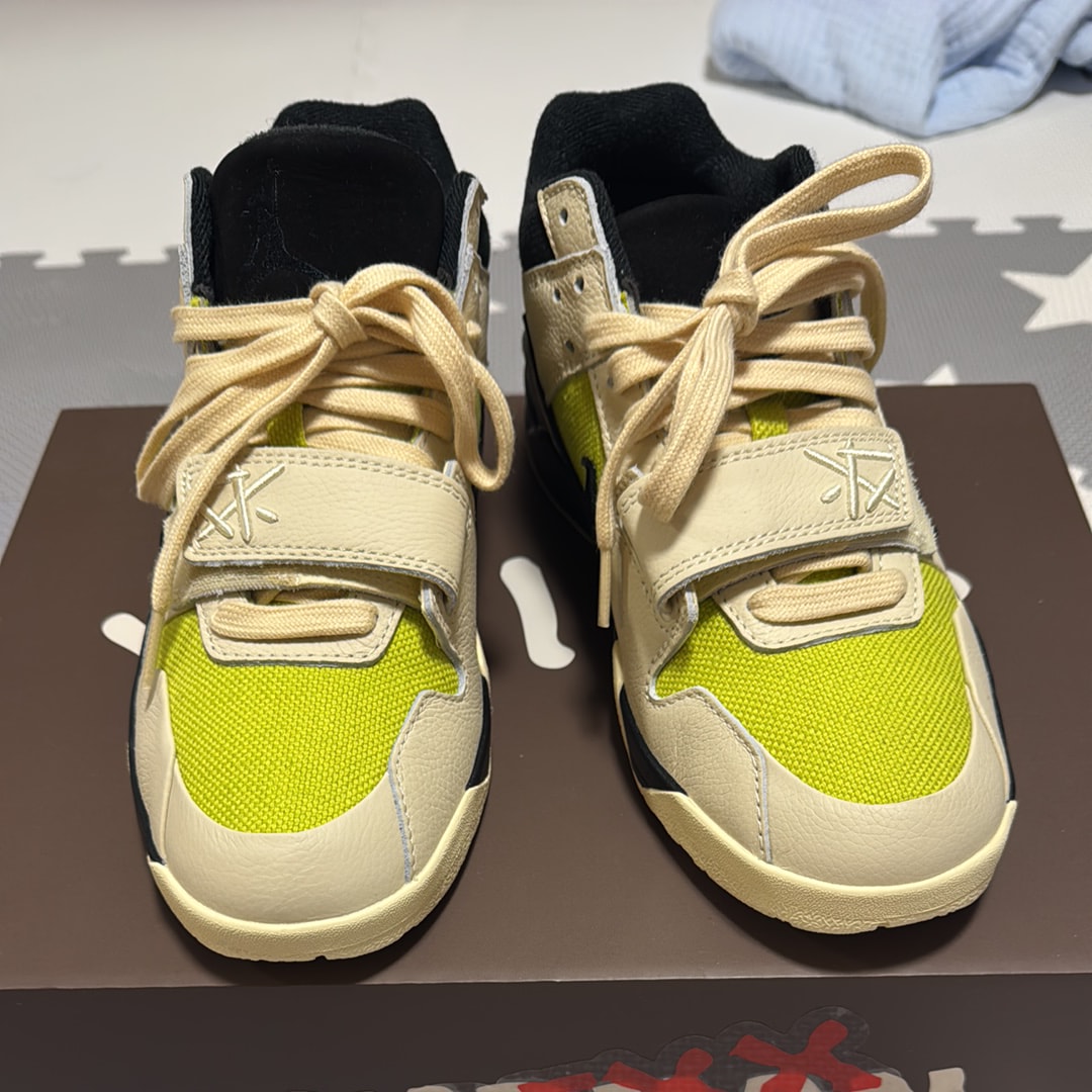 Travis Scott × Nike Jordan Jumpman Jack TR CJ1 T-Rexx "Bright Cactus"