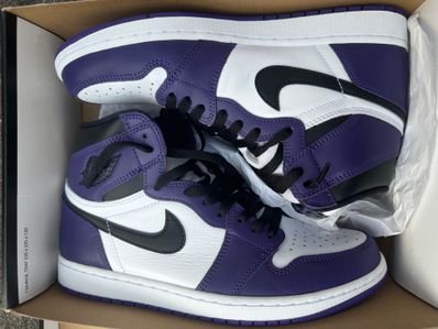 Nike Air Jordan 1 Retro High OG "Court Purple White/Black" (2020)