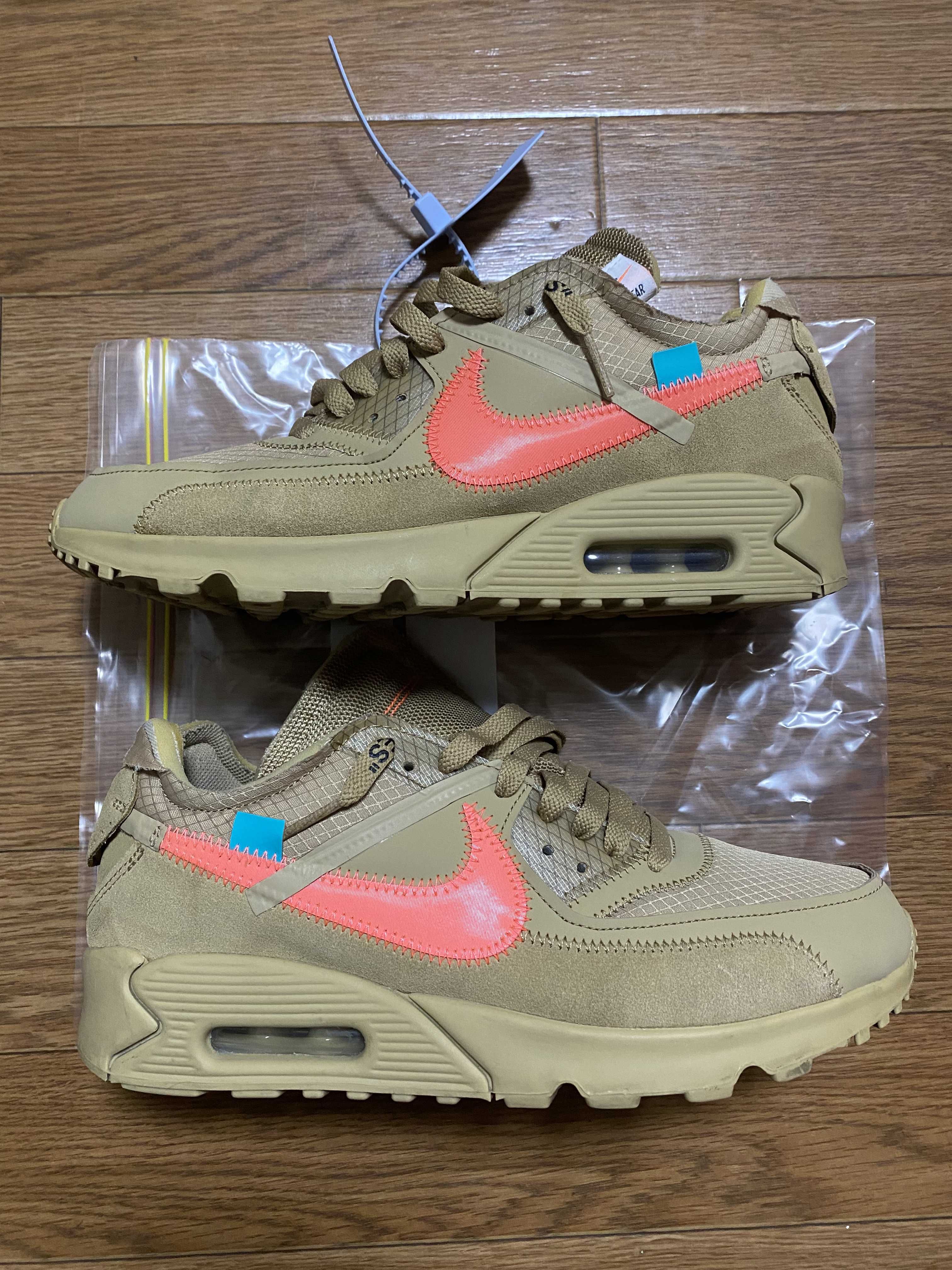 Off-White × Nike Air Max 90 "Desert Ore"