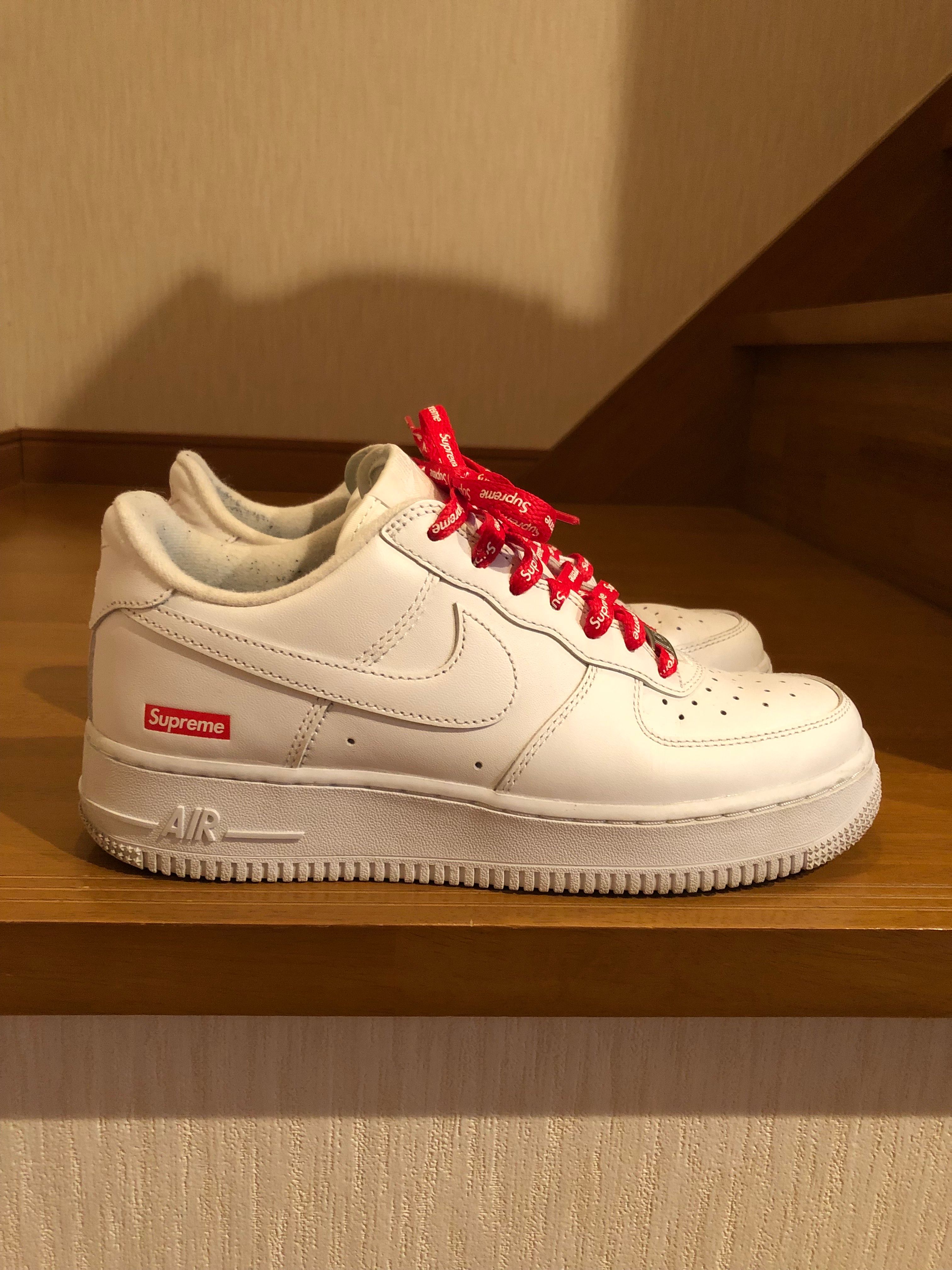Supreme × Nike Air Force 1 Low "White"