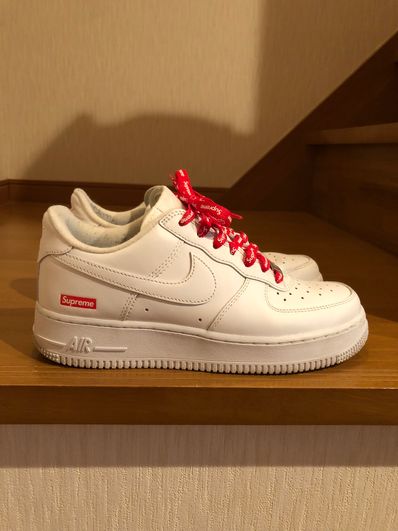 Supreme × Nike Air Force 1 Low "White"