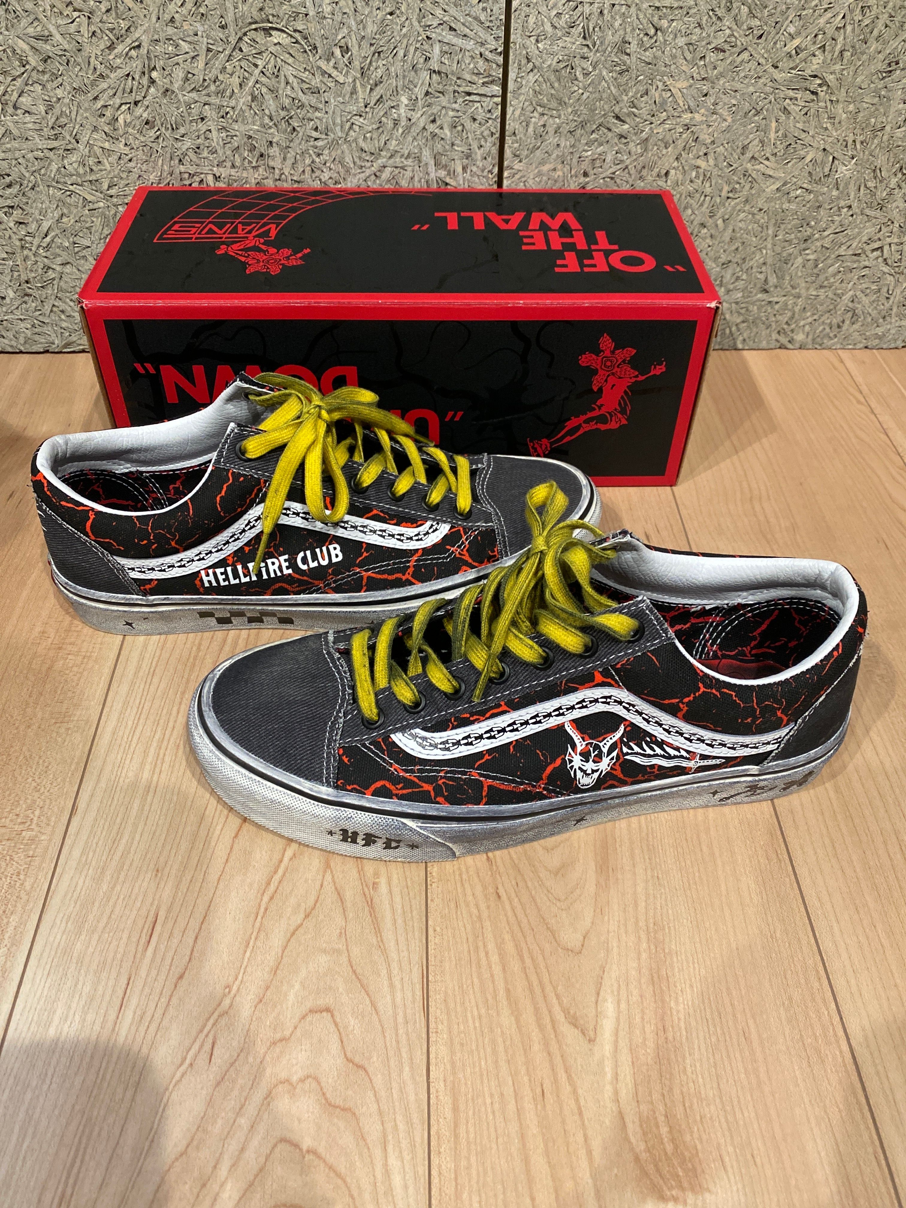 Stranger Things × Vans Style 36 "Stranger Black"