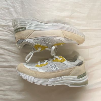 Paperboy × New Balance 992 "Fried Egg"