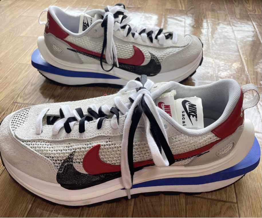 sacai × Nike Vapor Waffle "Royal Fuchsia"