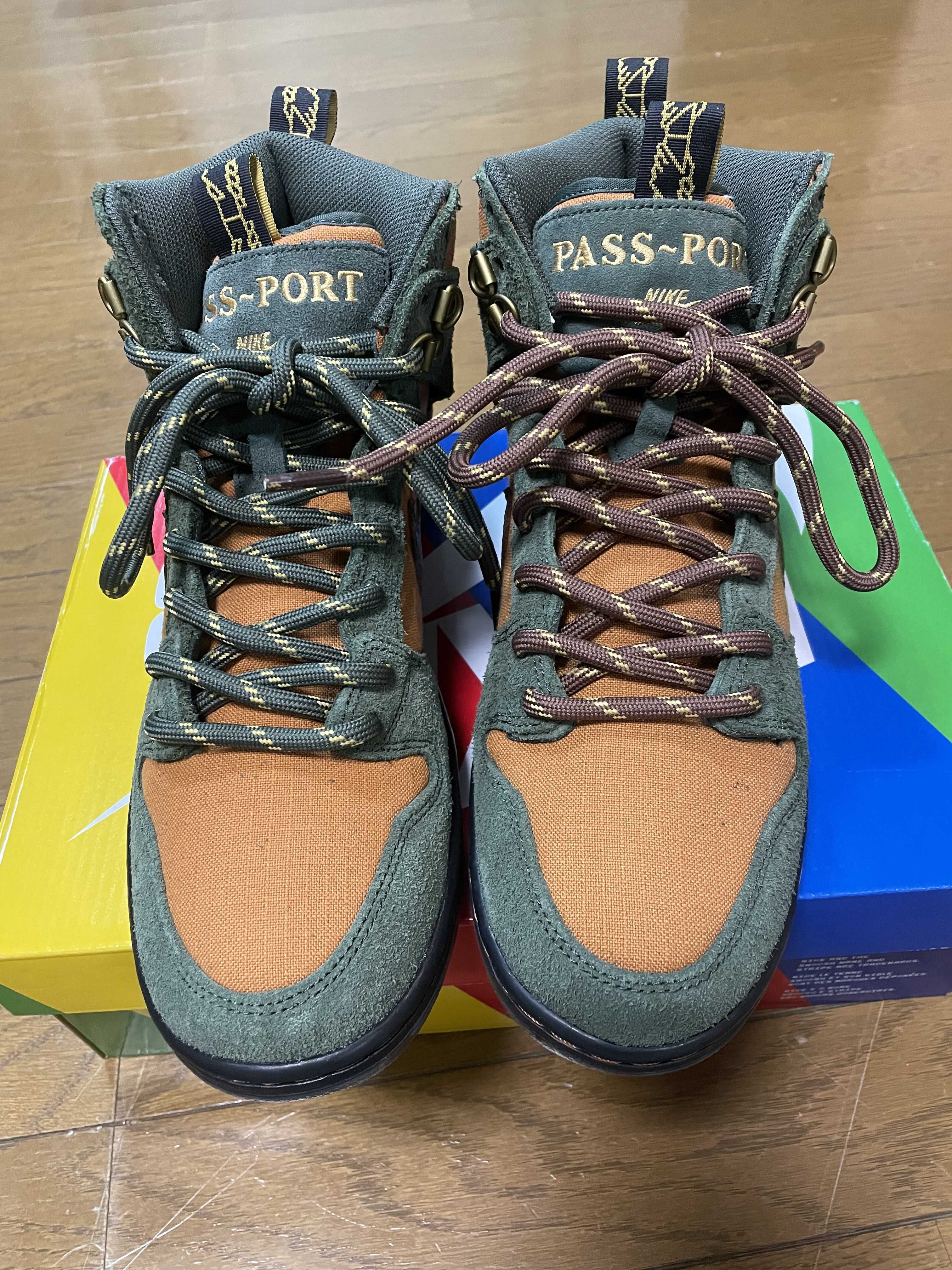 PASS~PORT × Nike SB Dunk High "Work Boot"