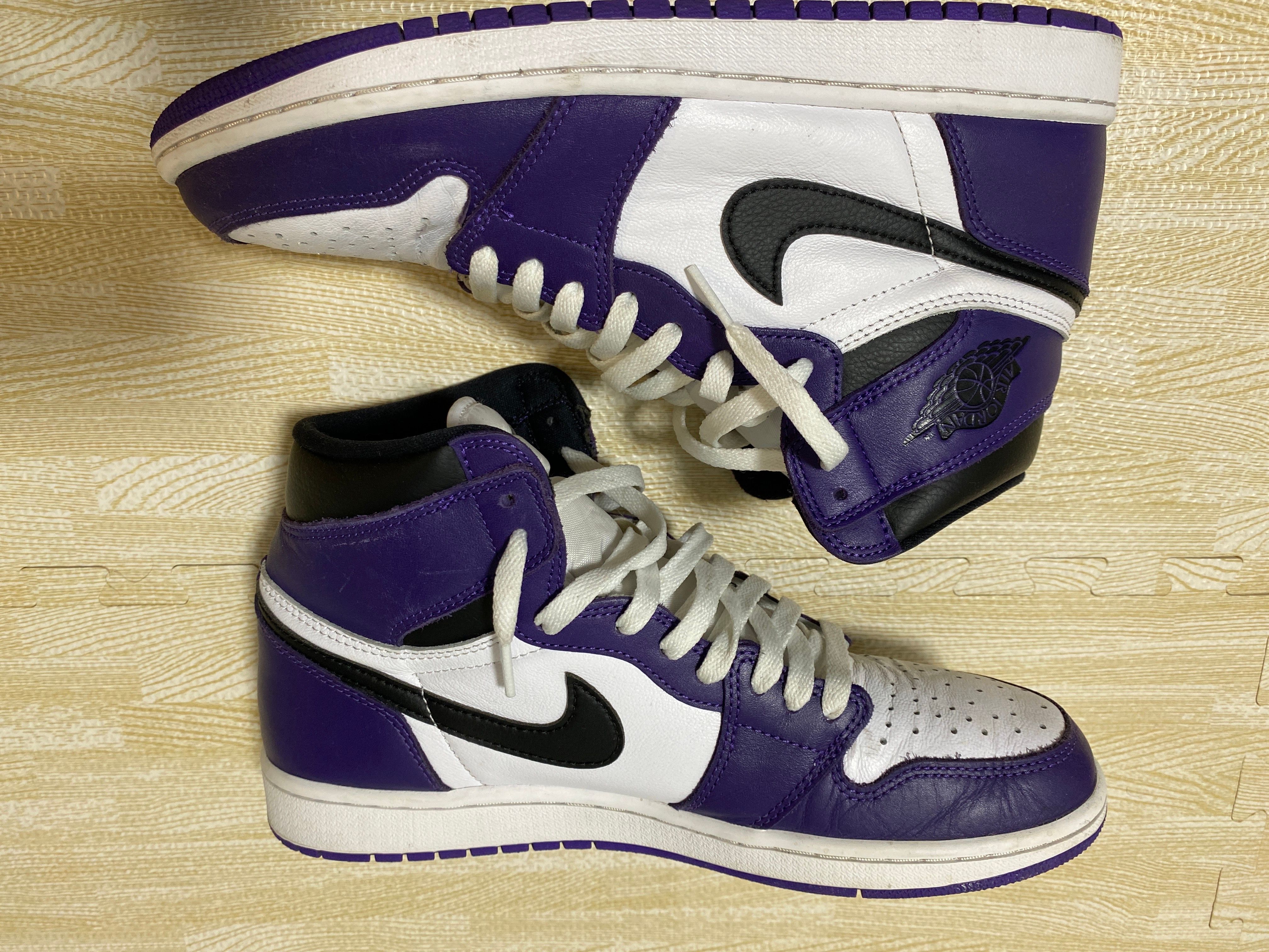 Nike Air Jordan 1 Retro High OG "Court Purple White/Black" (2020)   