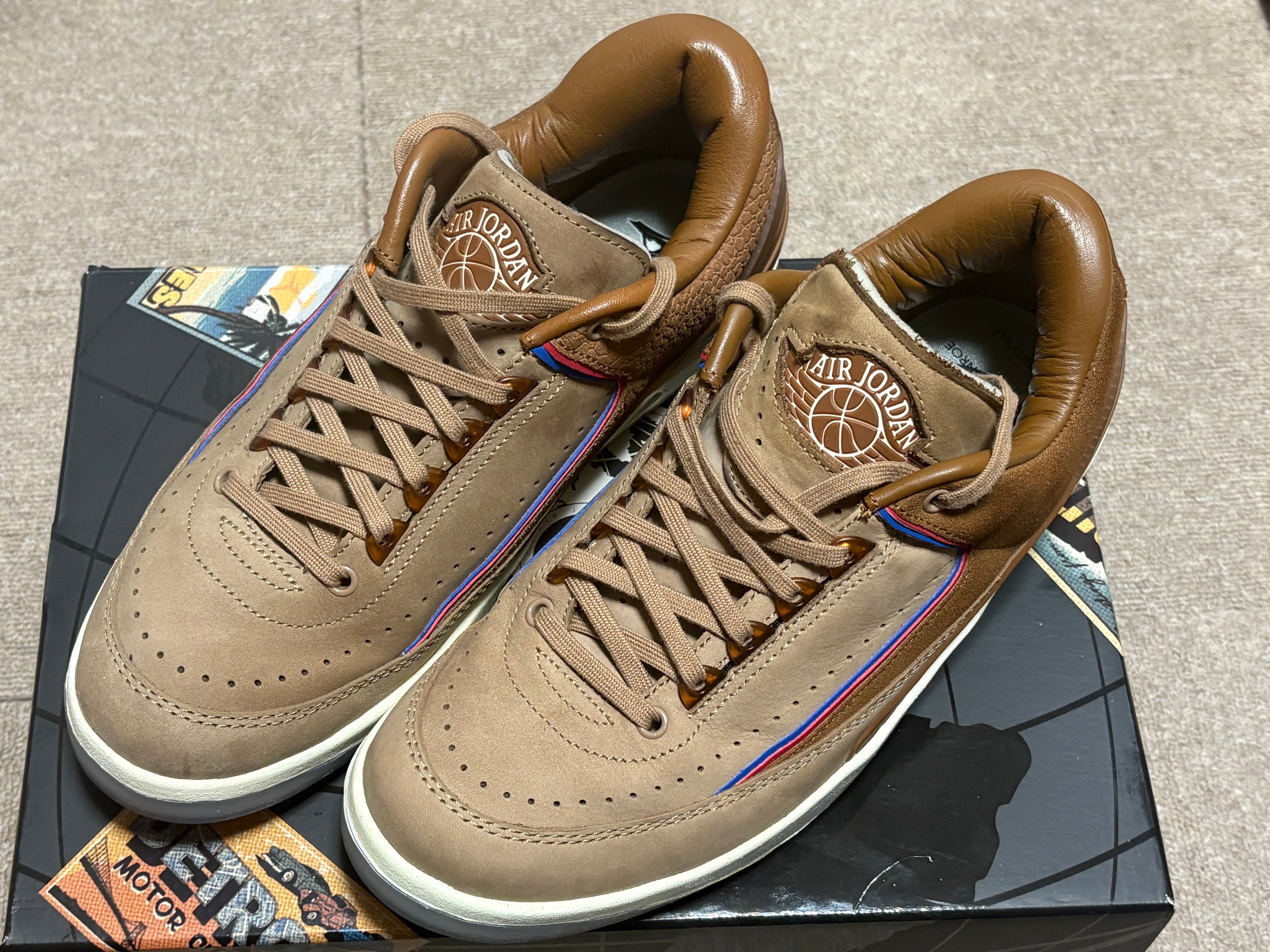 Two 18 × Nike Air Jordan 2 Low "Tan"