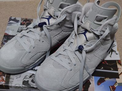 Nike Air Jordan 6 "Magnet and College Navy"