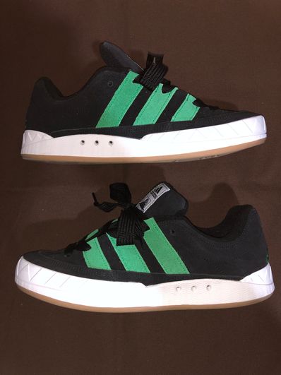 XLARGE × atmos × adidas Adimatic "Black/Green"