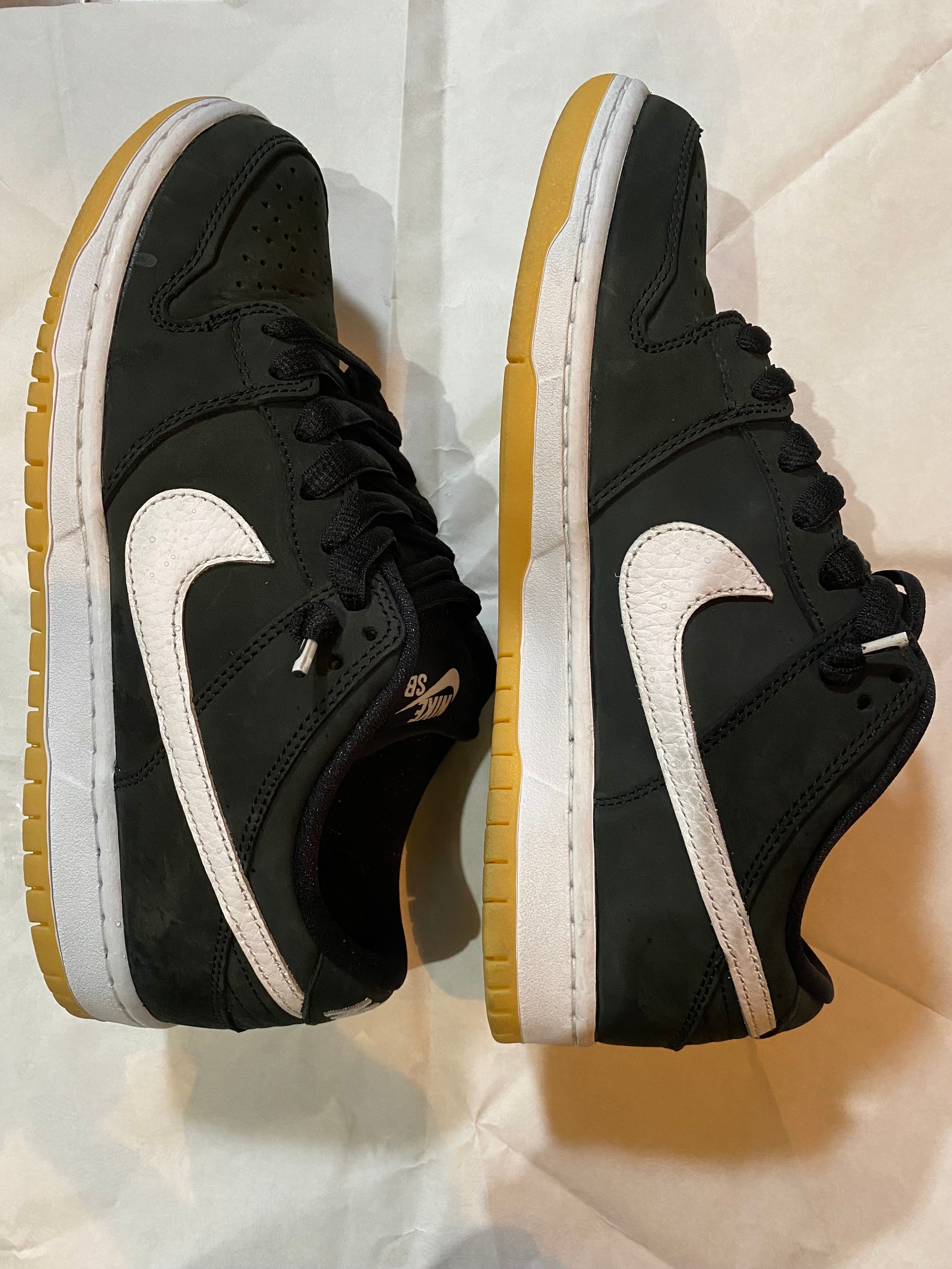 Nike SB Dunk Low Pro "Black/WhiteBlack-Gum Light Brown"