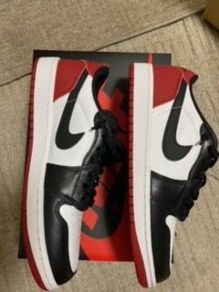 Nike Air Jordan 1 Retro Low OG "Black Toe"