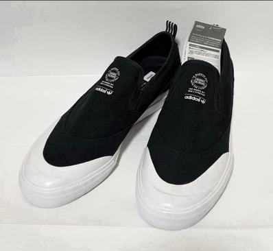 adidas Matchcourt Slip "Black/White"