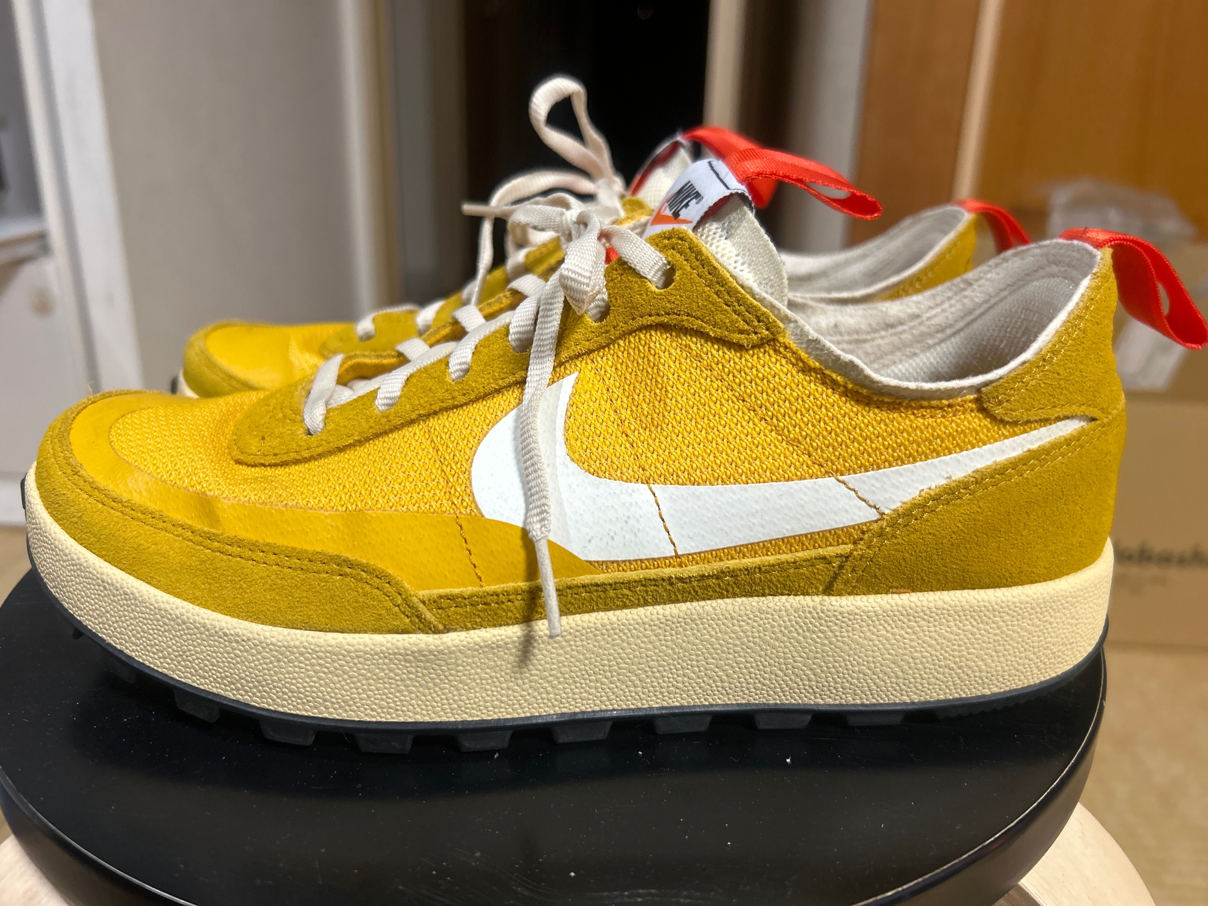 Tom Sachs × NikeCraft Women's General Purpose Shoe "Yellow / Archive"