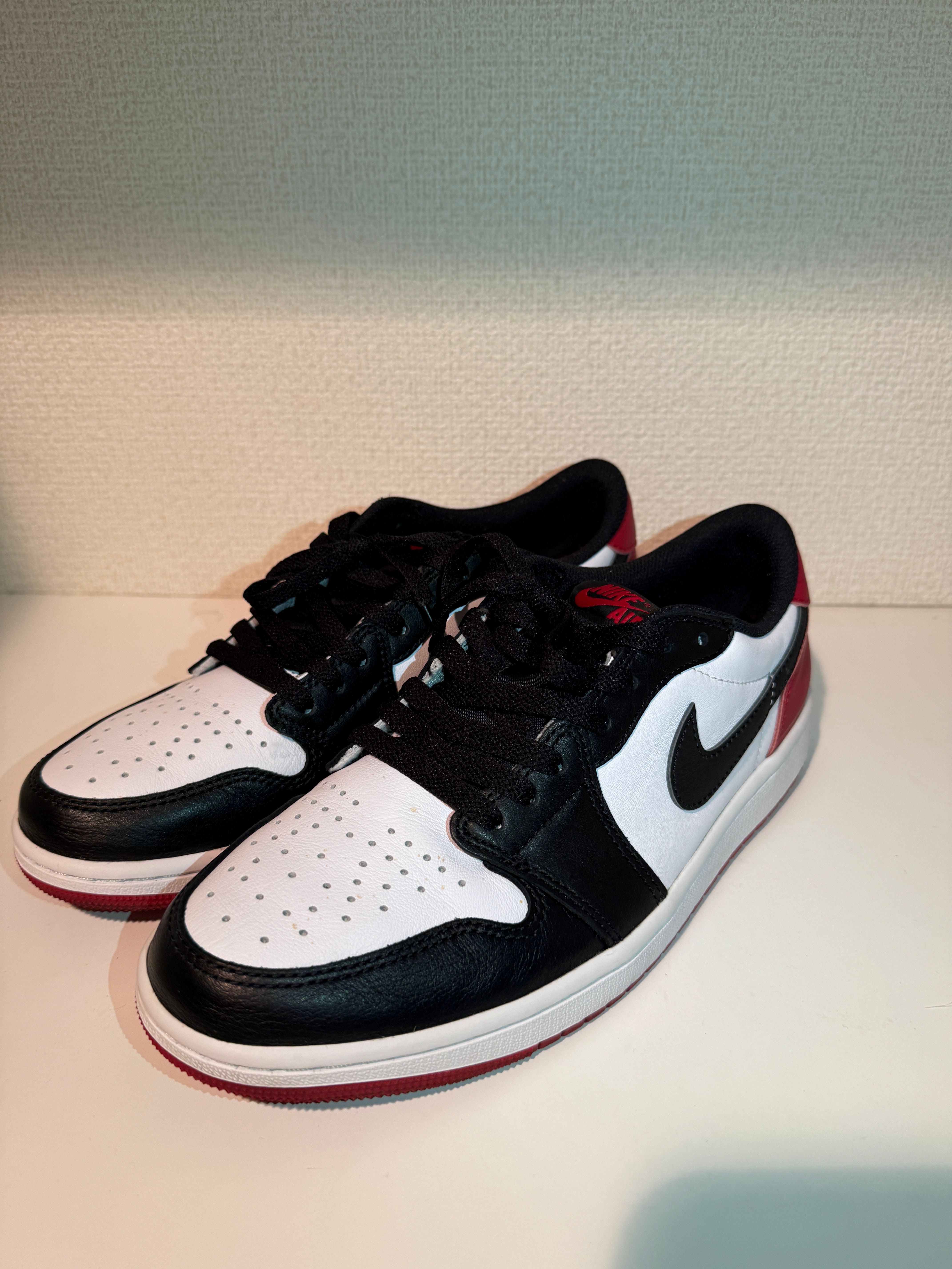 Nike Air Jordan 1 Retro Low OG "Black Toe"