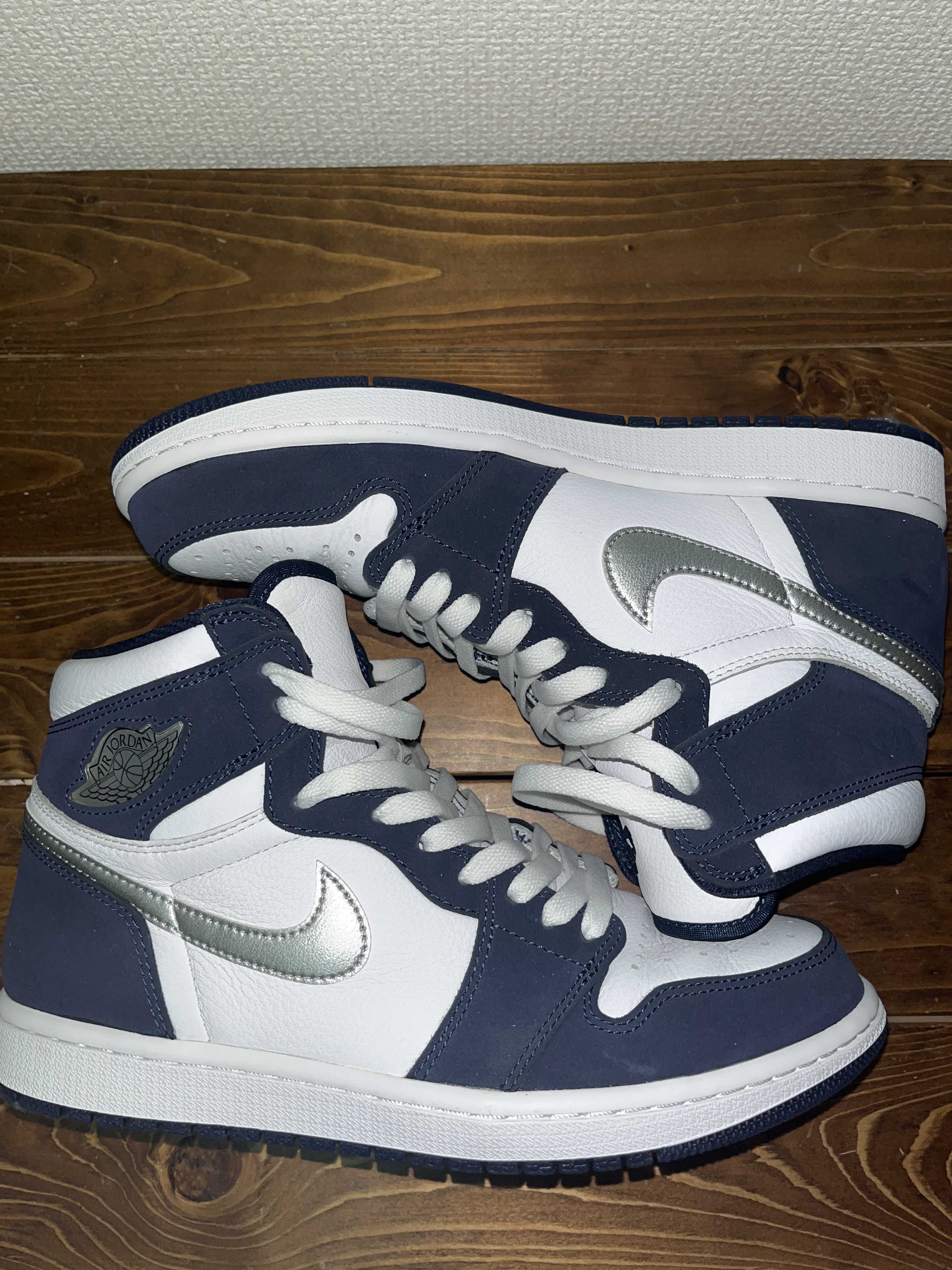 Nike Air Jordan 1 High OG CO.JP "White/Midnight Navy" (2020)(ブリーフケースなし)