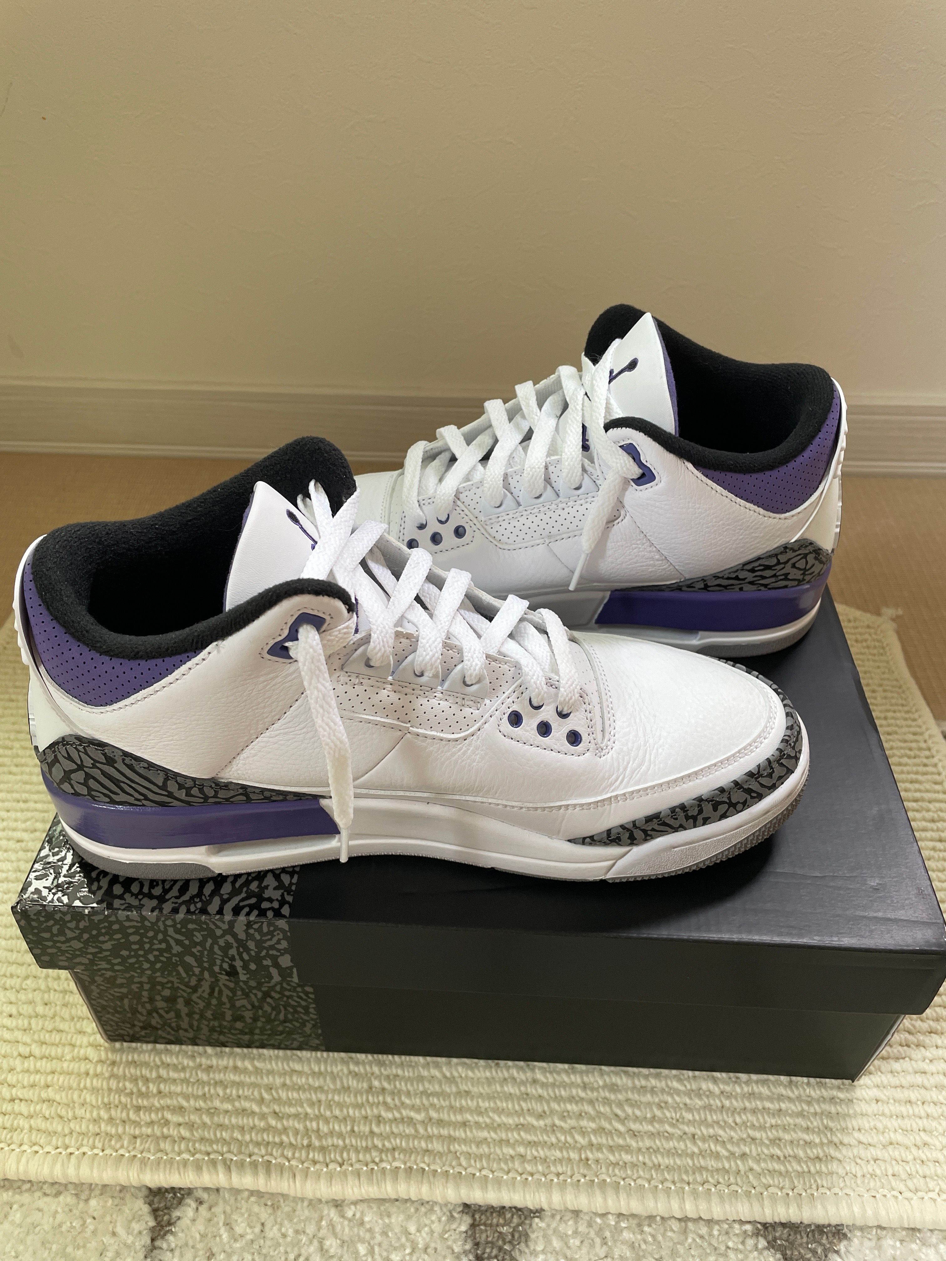 Nike Air Jordan 3 Retro "Dark Iris"