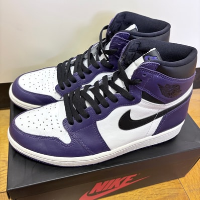 Nike Air Jordan 1 Retro High OG "Court Purple/White/Black" (2020)