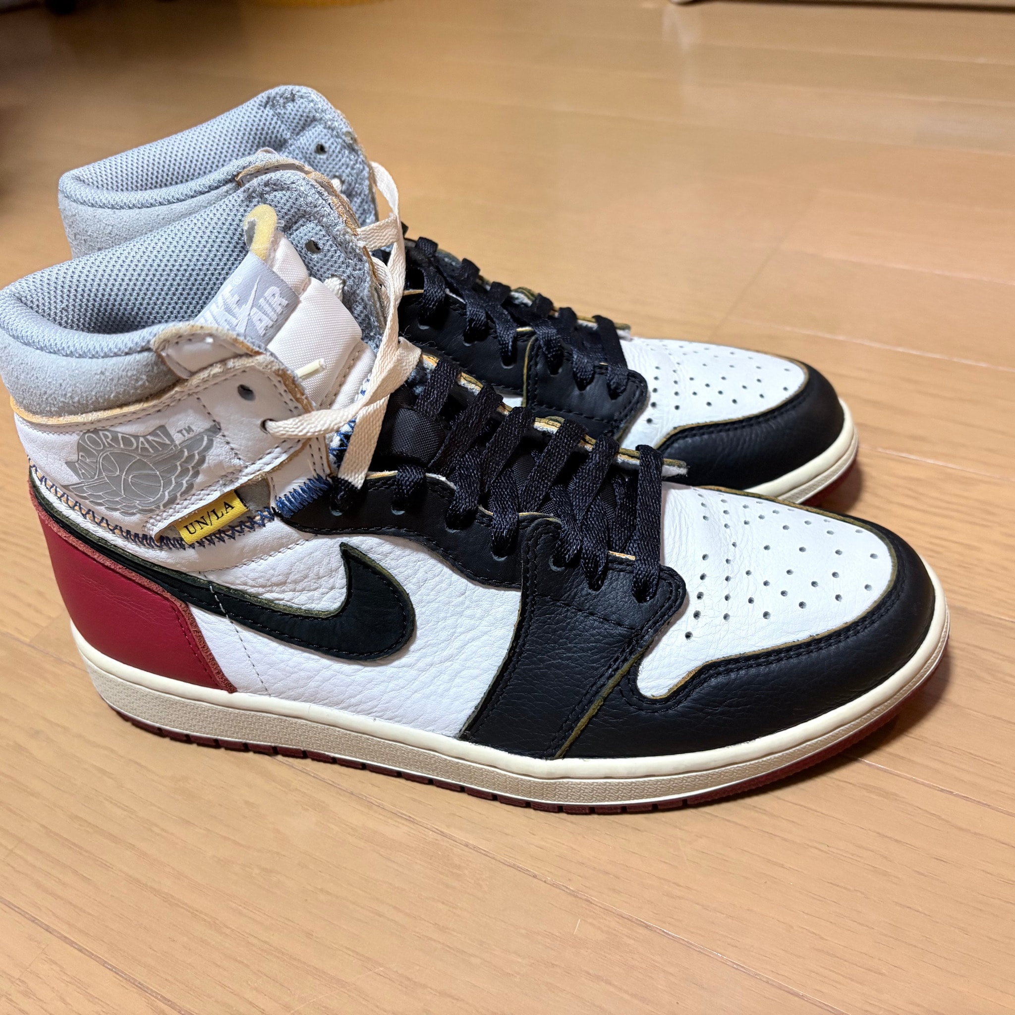 UNION × Nike Air Jordan 1 Retro High OG NRG "Varsity Red/Wolf Grey"