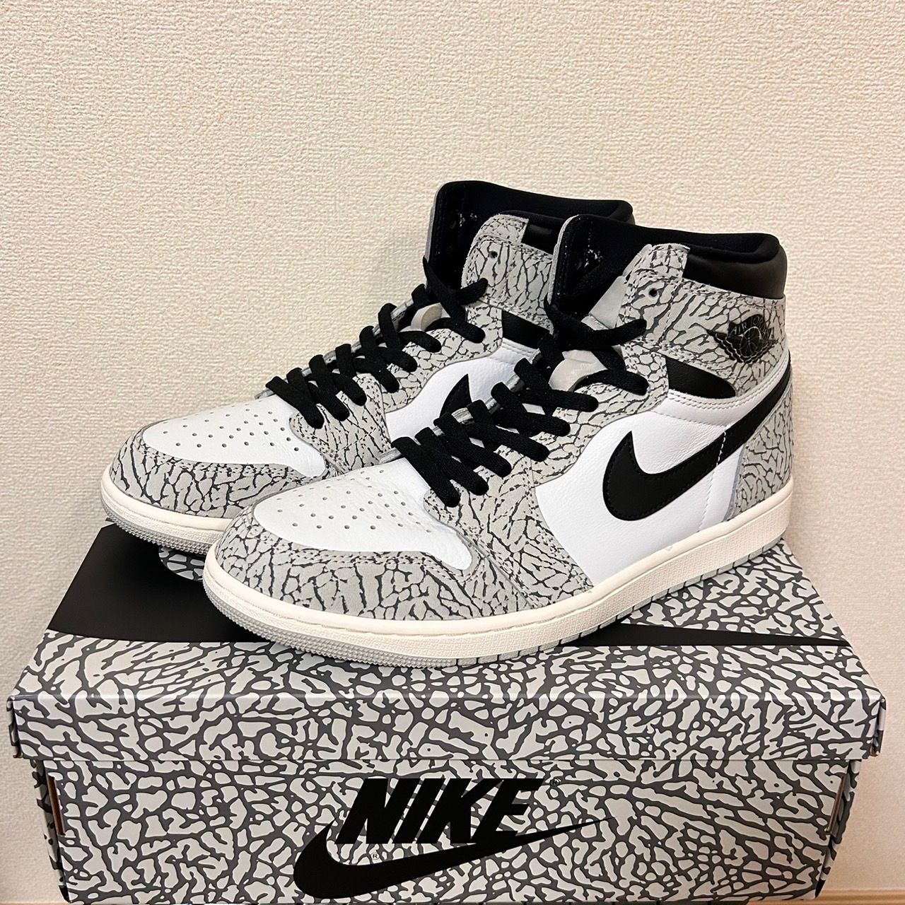 Nike Air Jordan 1 High OG "White Cement/Safari"