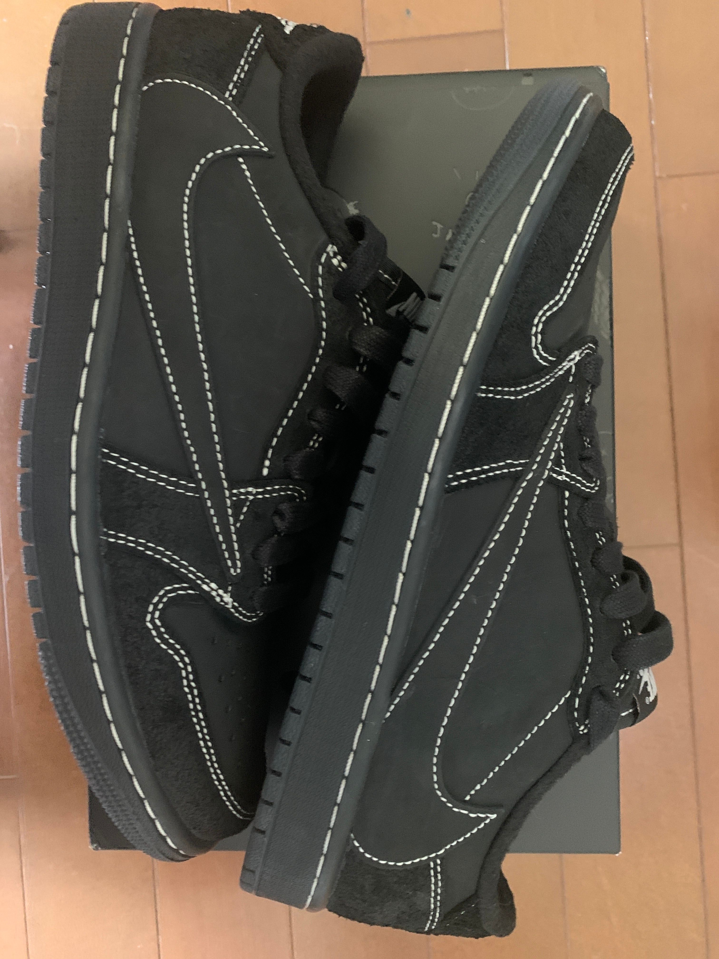 Travis Scott × Nike Air Jordan 1 Low OG SP "Black Phantom"