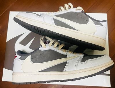 Travis Scott × Nike Air Jordan 1 Low OG SP "Reverse Mocha/Sail and Ridgerock"