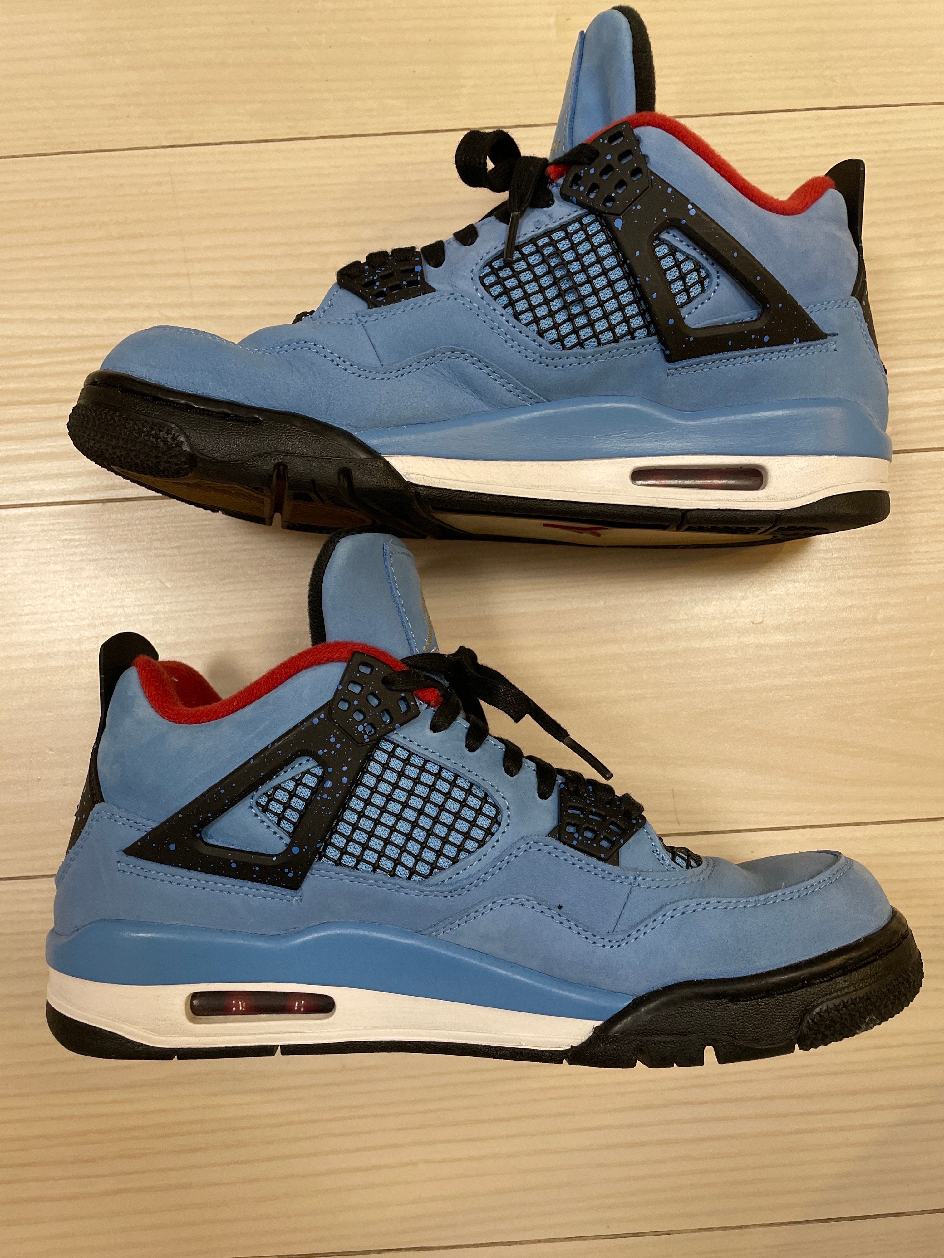 Travis Scott × Nike Air Jordan 4 Retro Cactus Jack "University Blue"