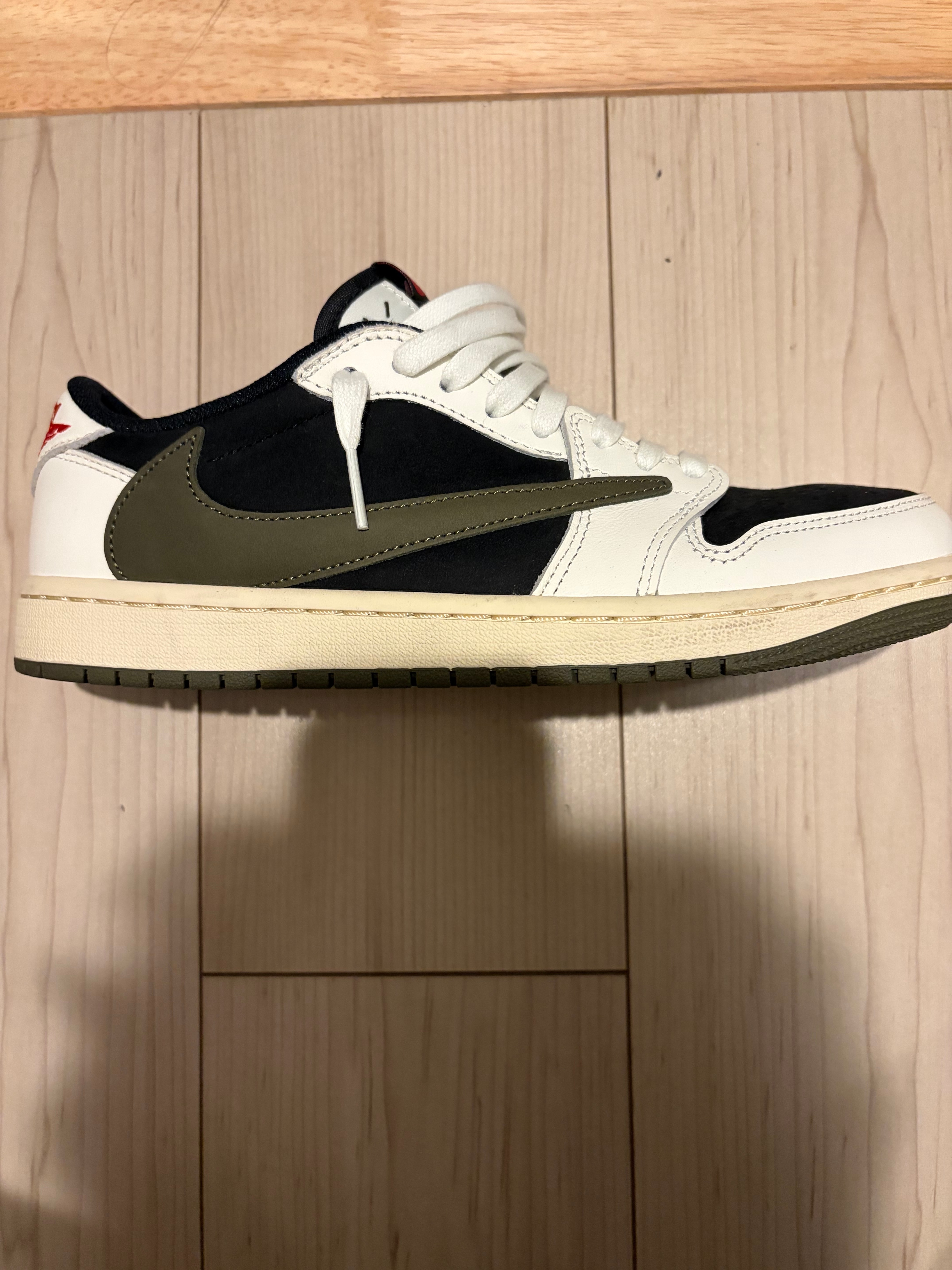 Travis Scott × Nike Women's Air Jordan 1 Low OG "Medium Olive"