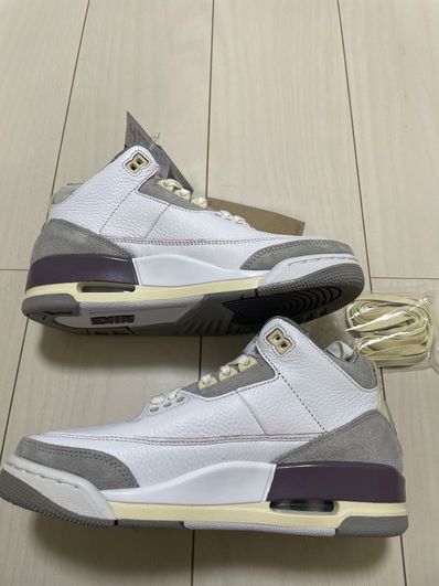 A Ma Maniere × Nike Women's Air Jordan 3 Retro SP "White/Medium Grey Violet Ore"