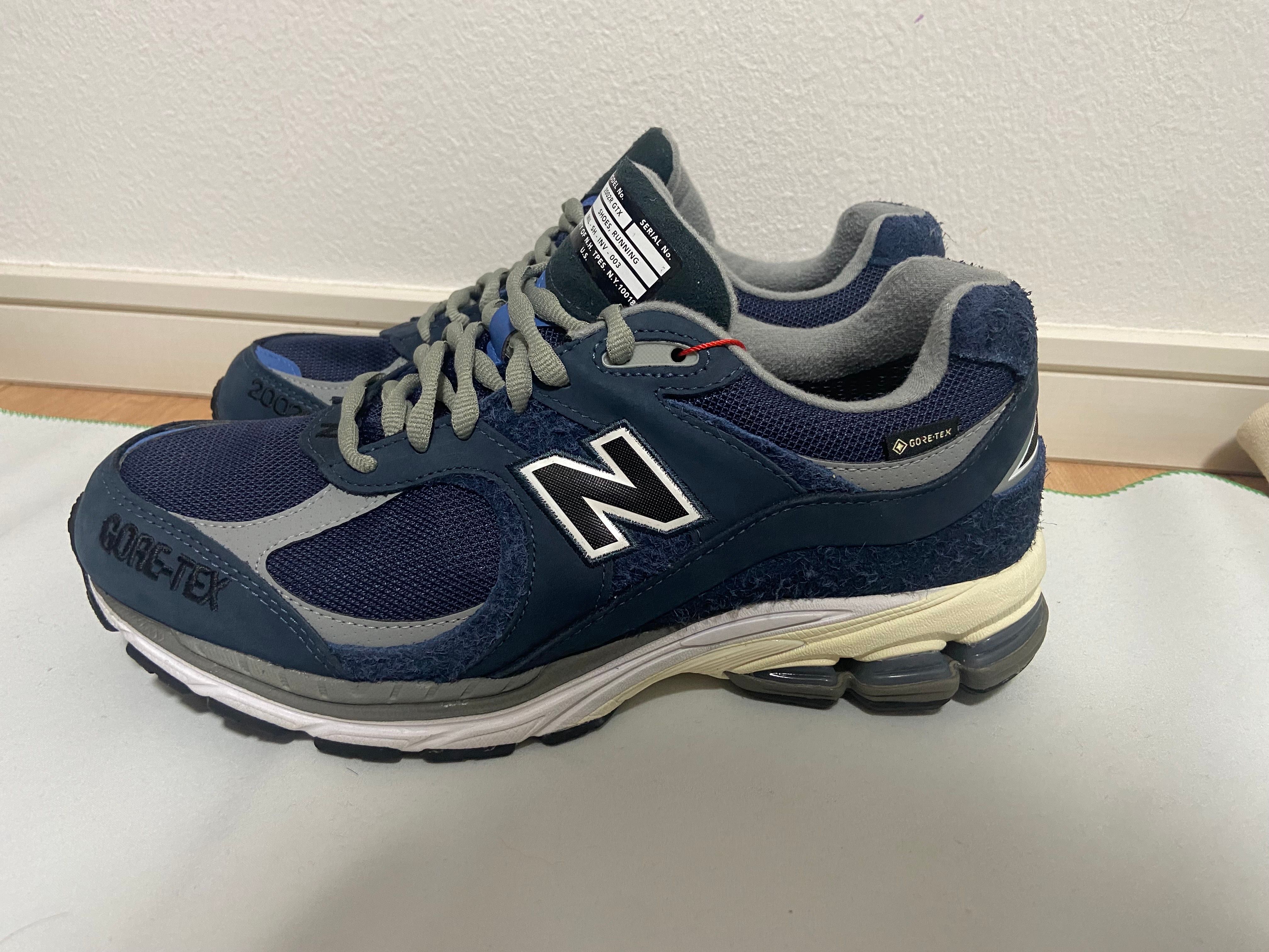 N.HOLLYWOOD × INVINCIBLE × New Balance 2002R GORE-TEX "Navy"