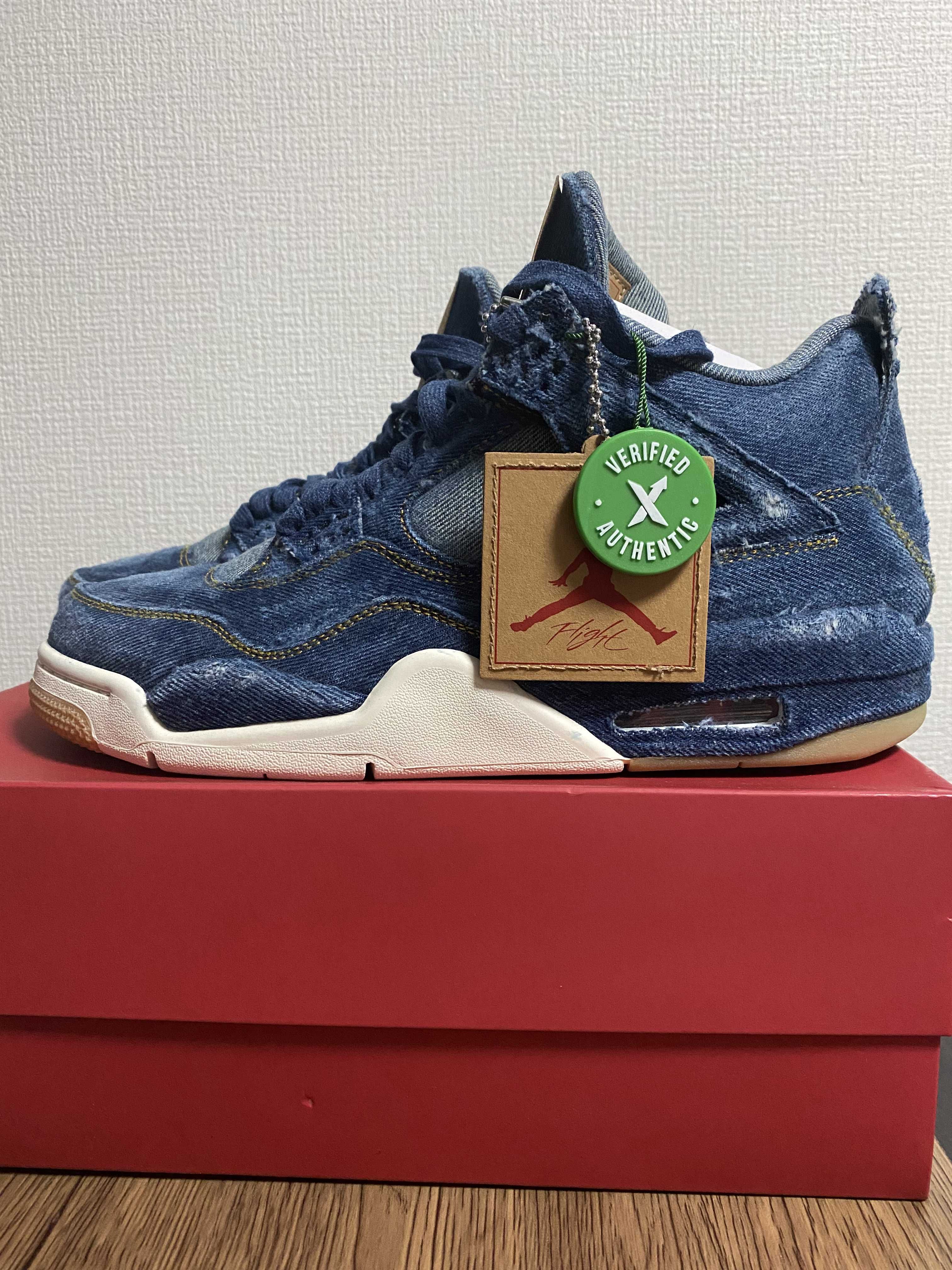 NIKE × LEVI’S AIR JORDAN 4 "DENIM"(タグ:®のみ)