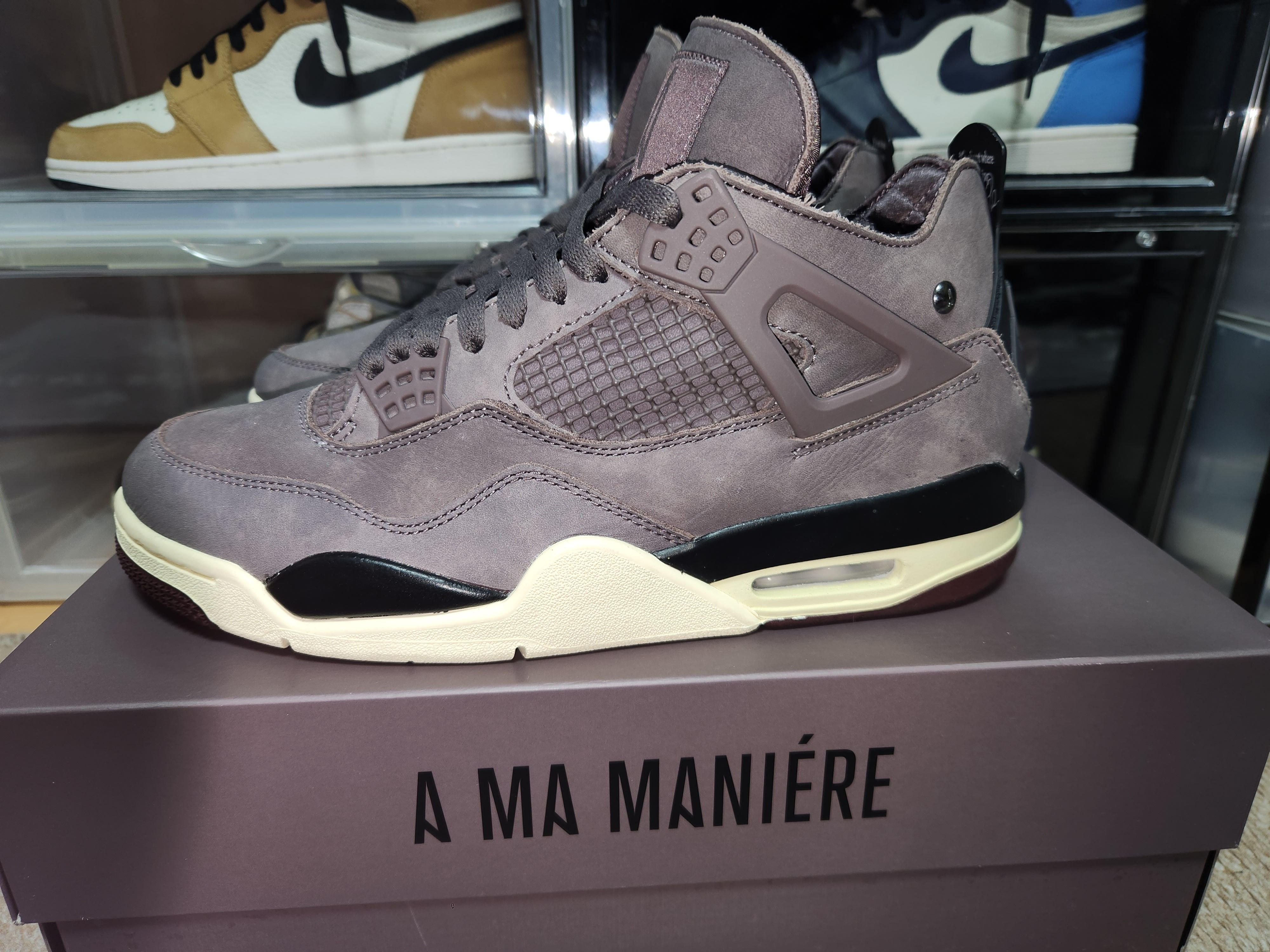 A Ma Maniere × Nike Air Jordan 4 "Violet Ore"