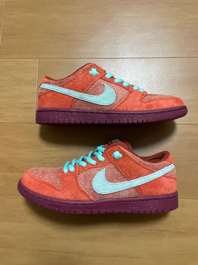 Nike SB Dunk Low Pro PRM "Mystic Red and Rosewood"