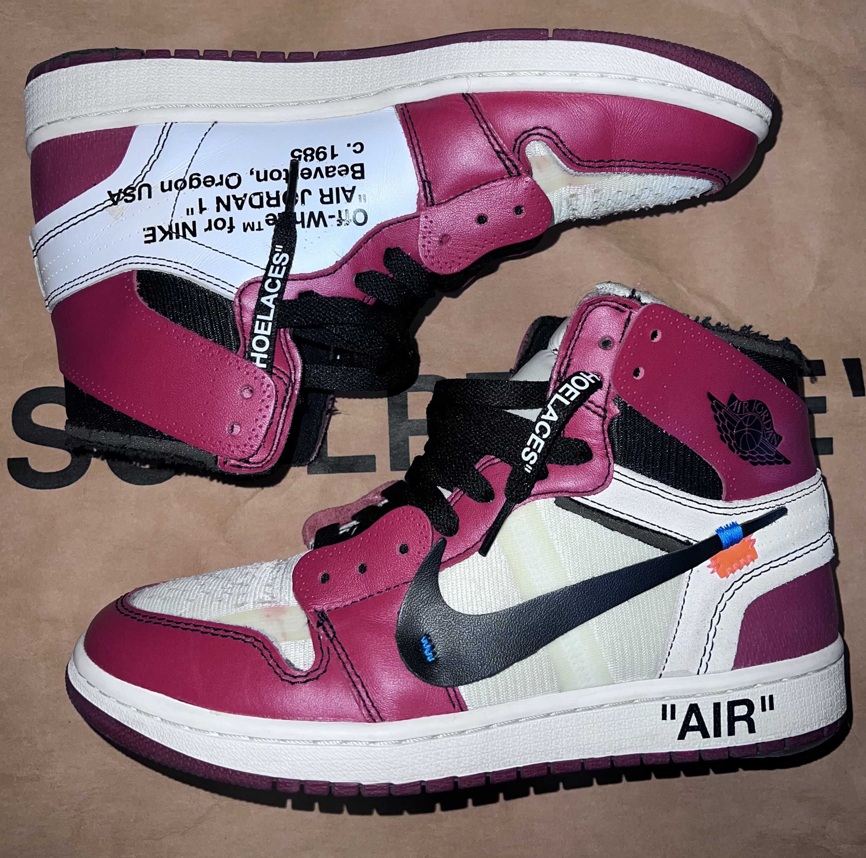 Off-White × Nike Air Jordan 1 Retro High The Ten "Chicago"