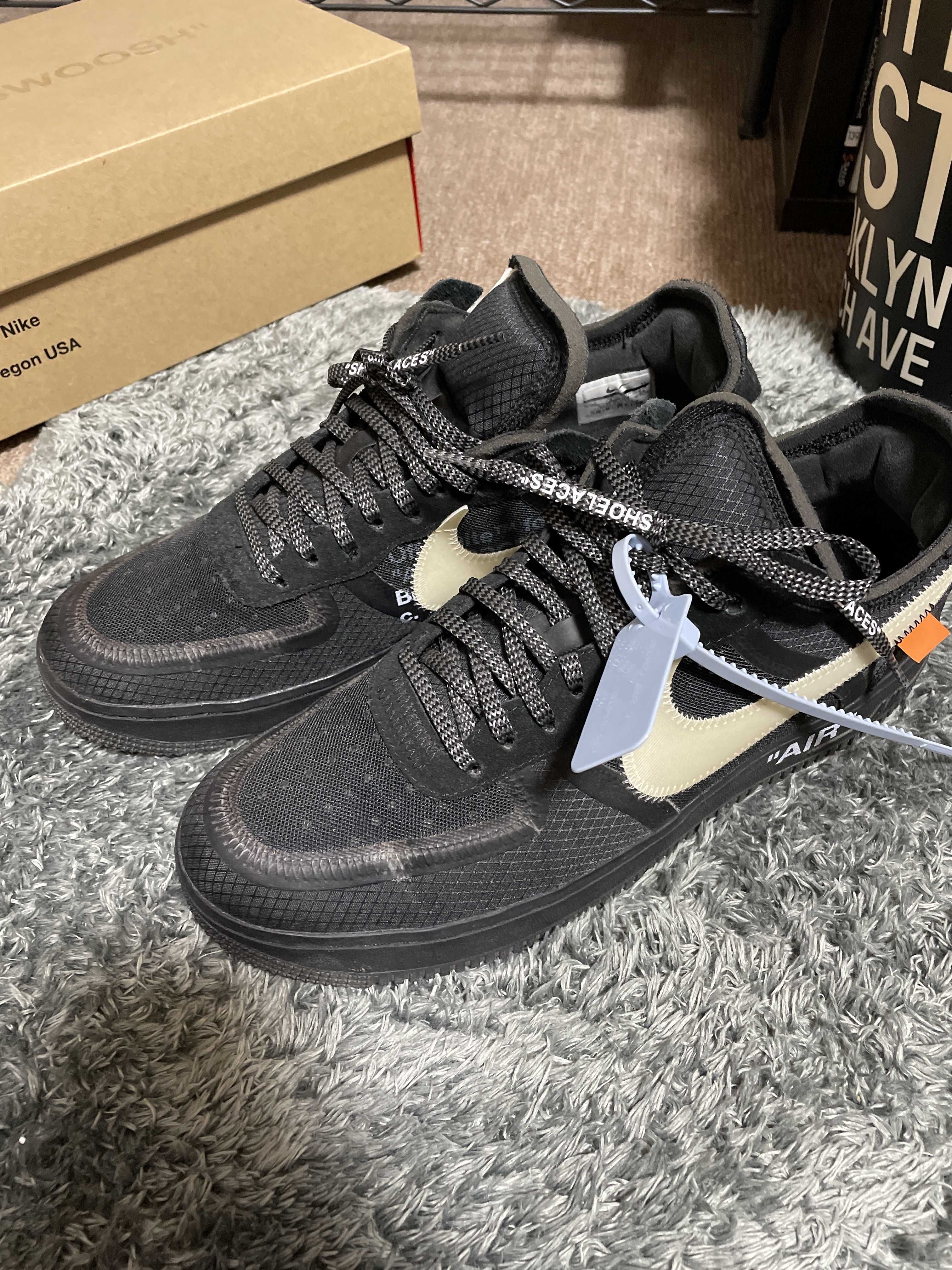 Off-White × Nike Air Force 1 Low "Black"